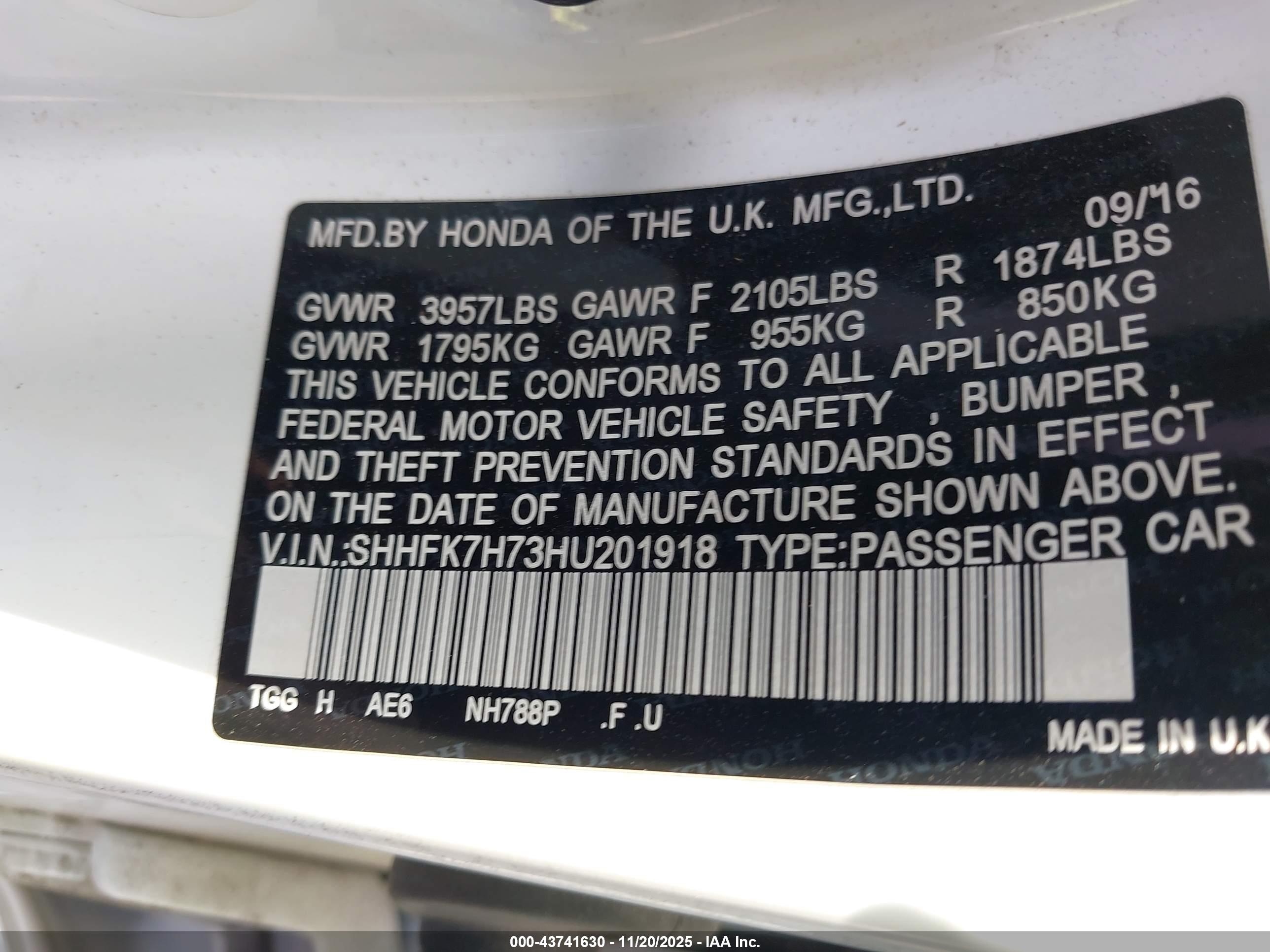 HONDA CIVIC image 9