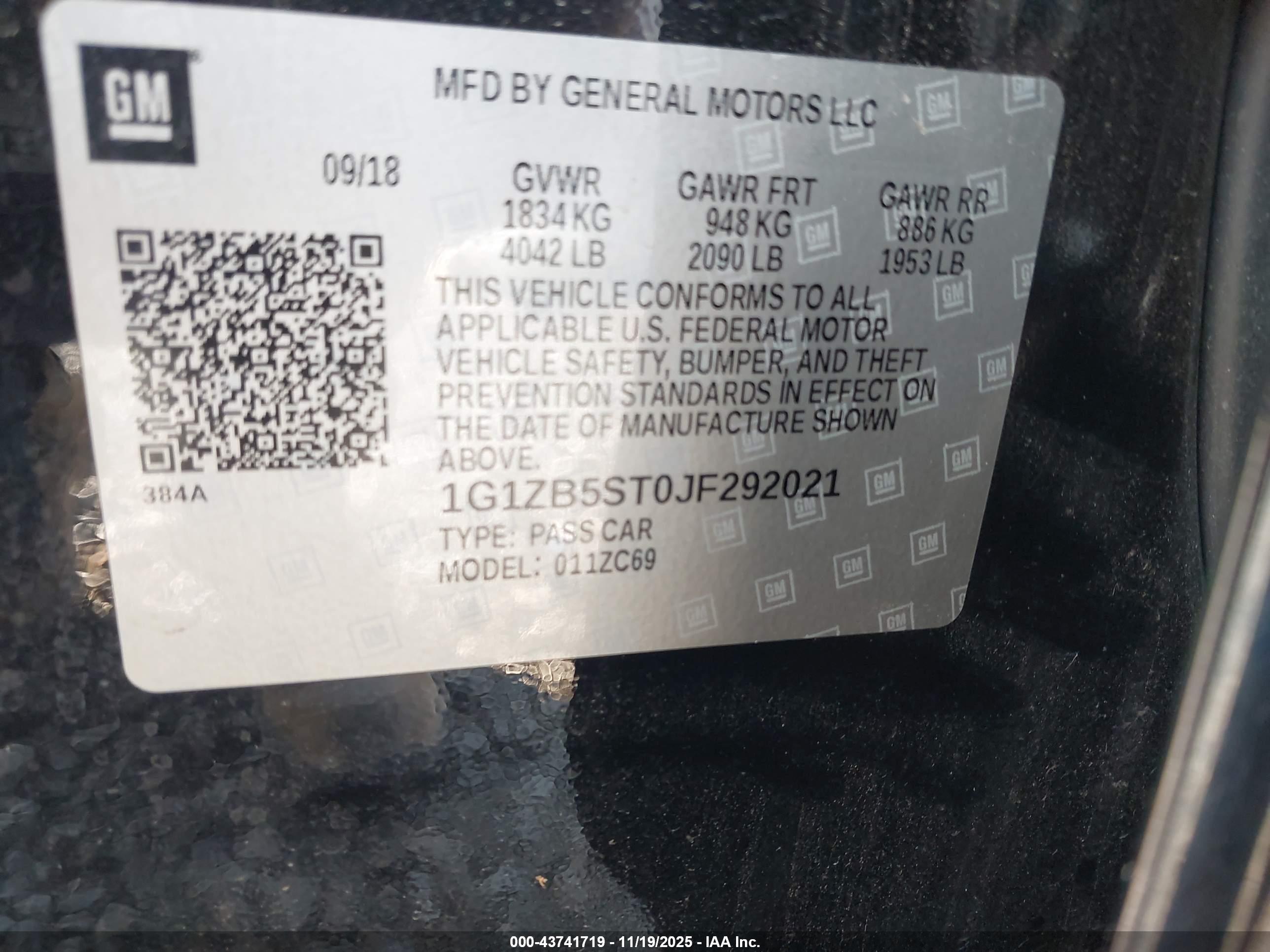 CHEVROLET MALIBU image 9