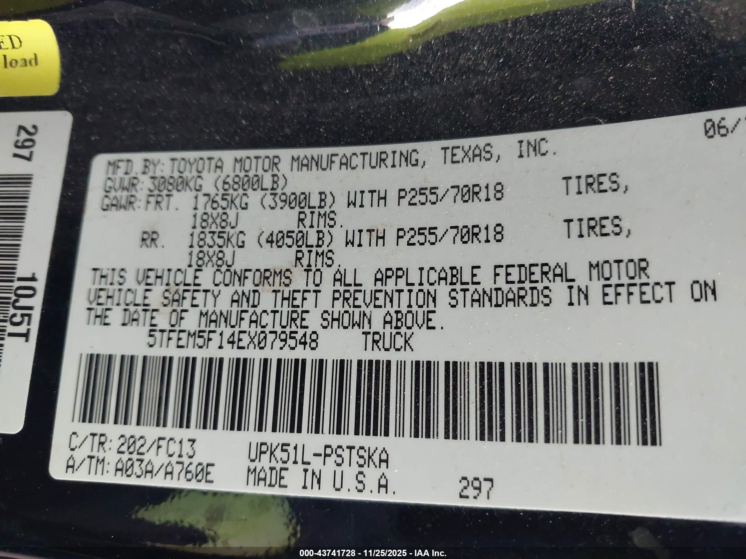 TOYOTA TUNDRA image 9