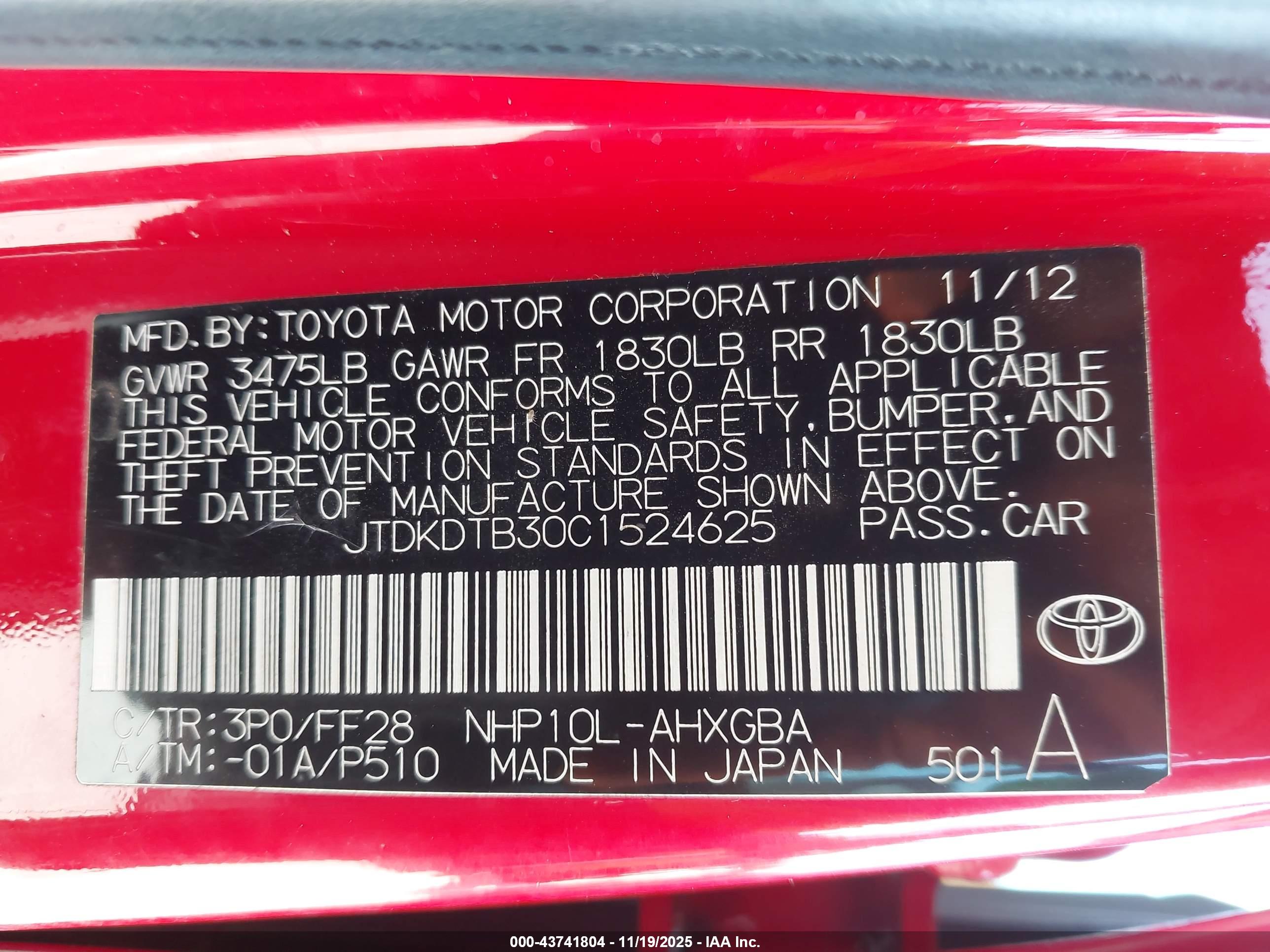 TOYOTA PRIUS image 9