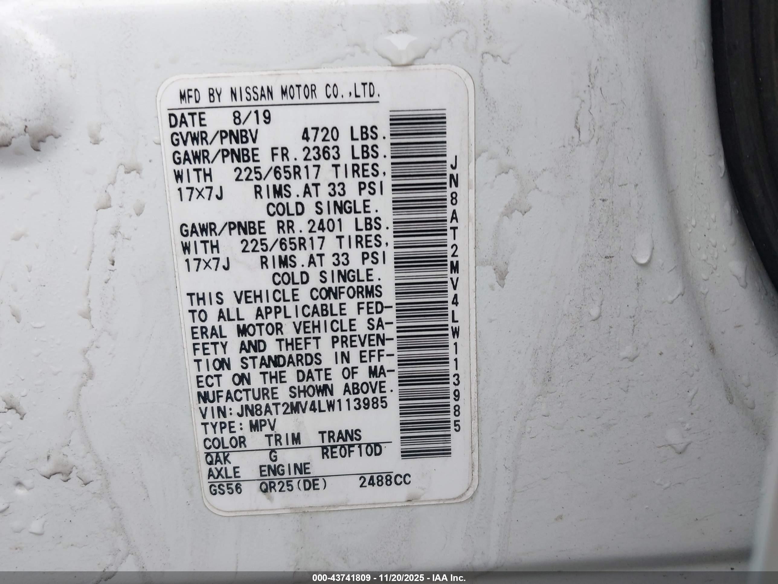 NISSAN ROGUE image 9