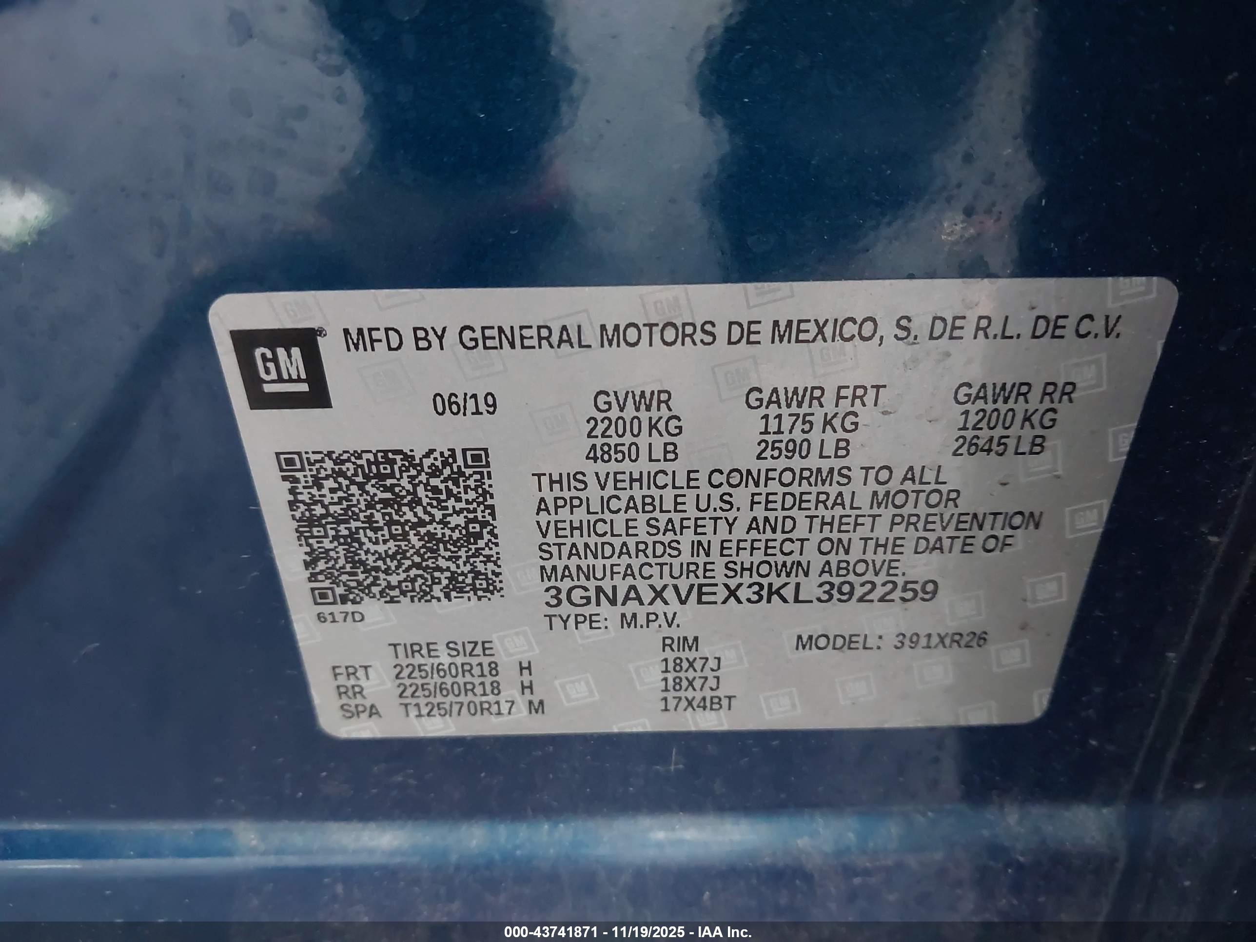 CHEVROLET EQUINOX image 9