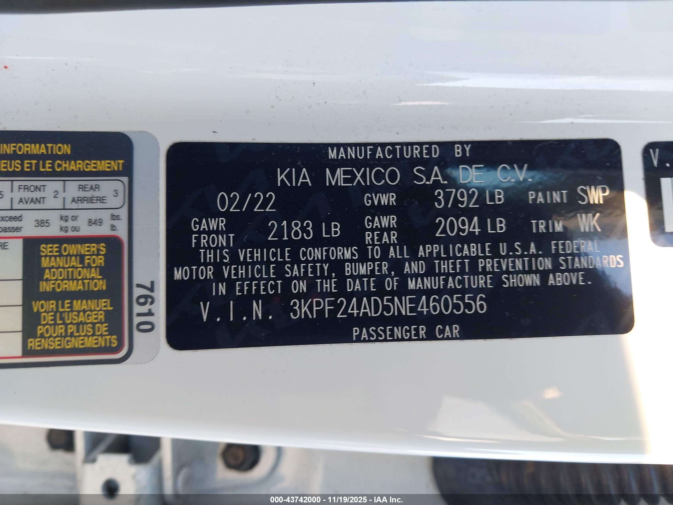 KIA FORTE image 9