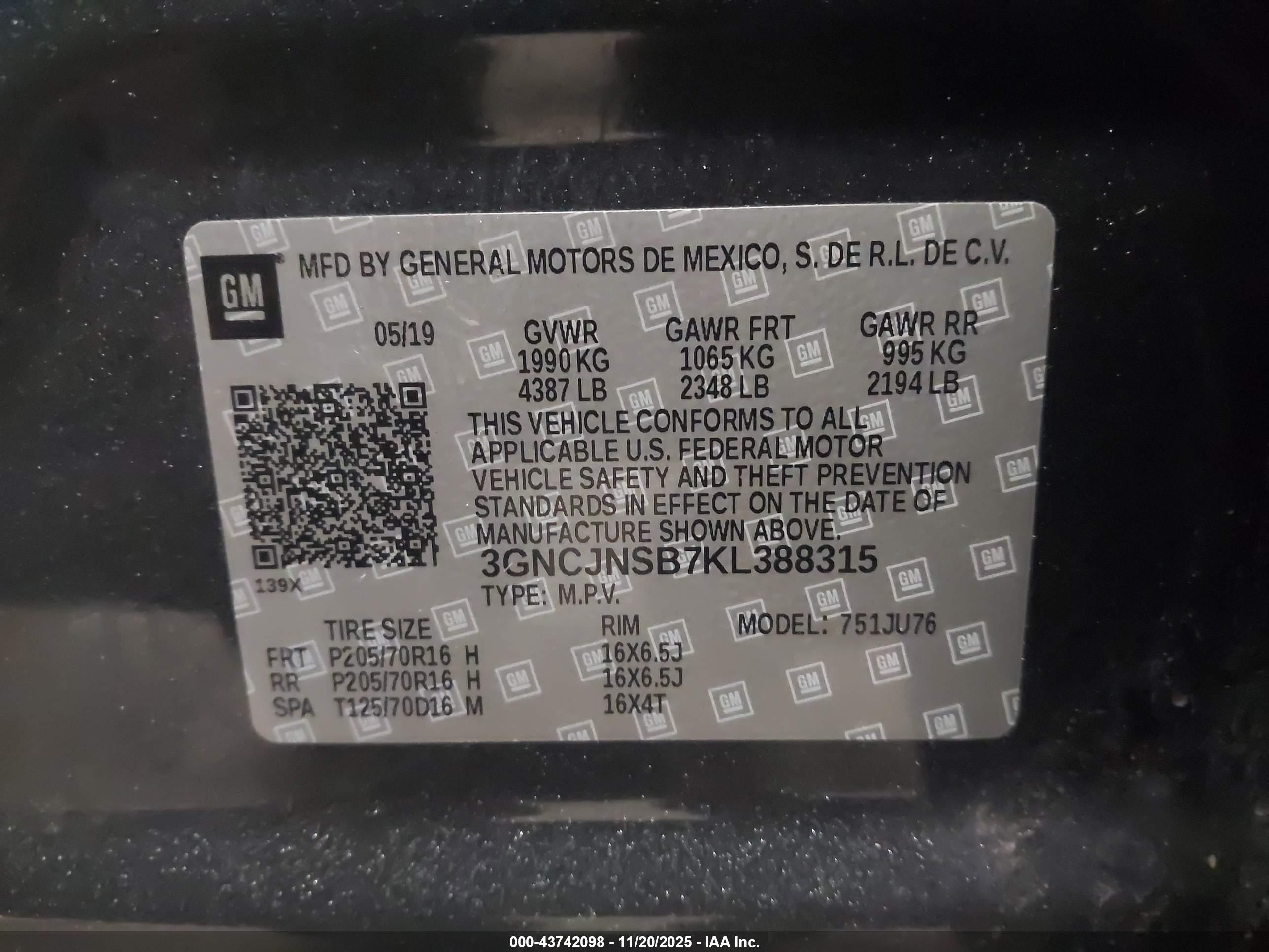 CHEVROLET TRAX image 9