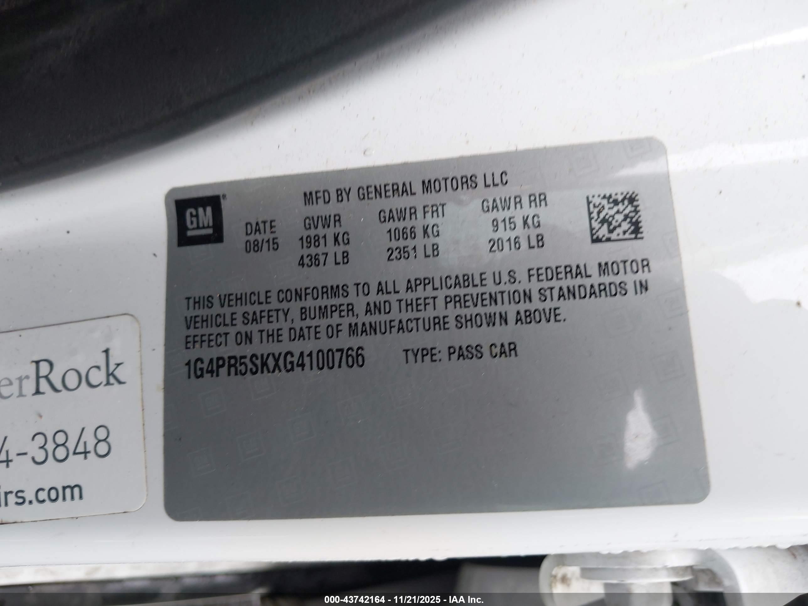 BUICK VERANO image 9