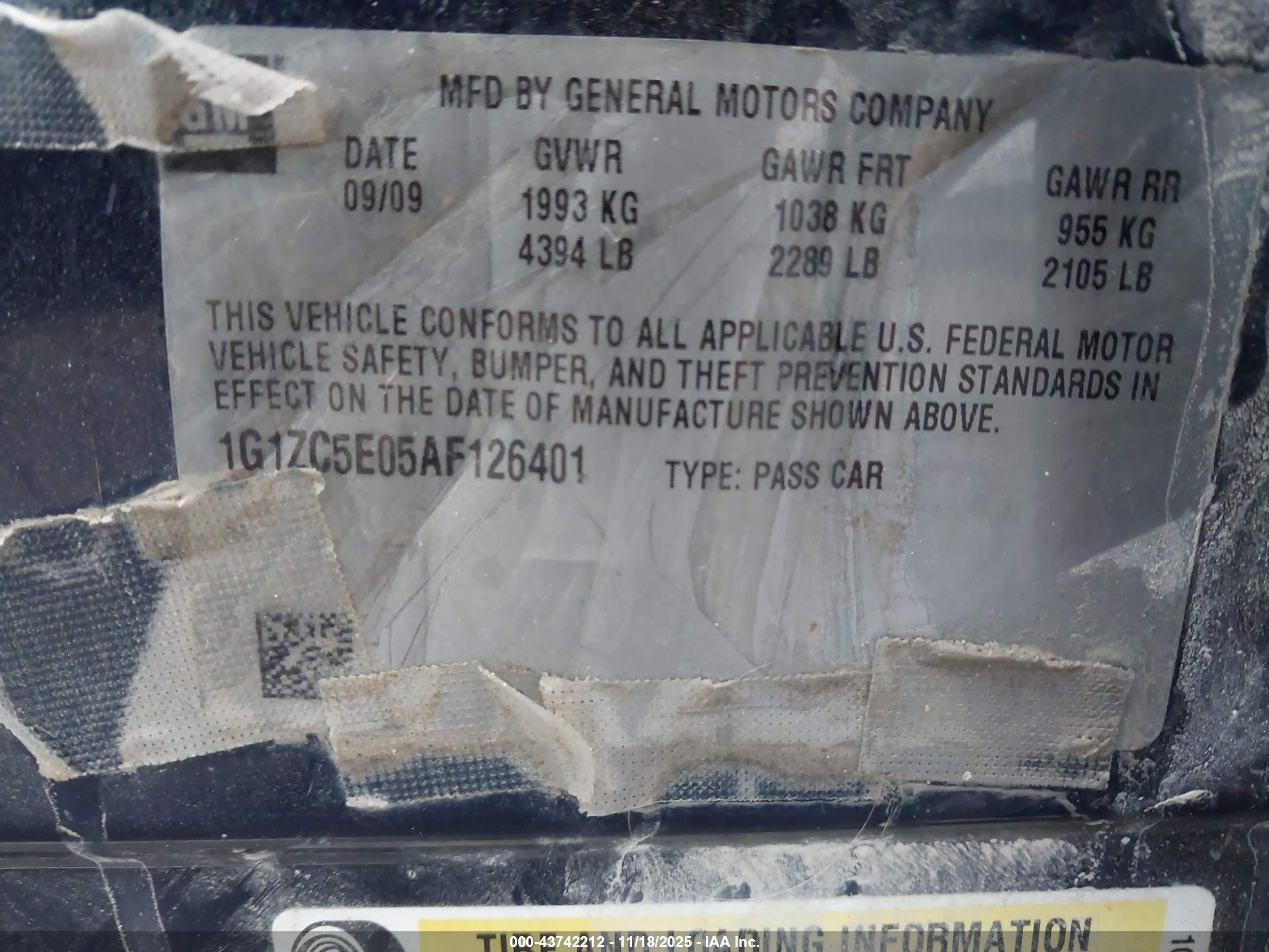 CHEVROLET MALIBU image 9