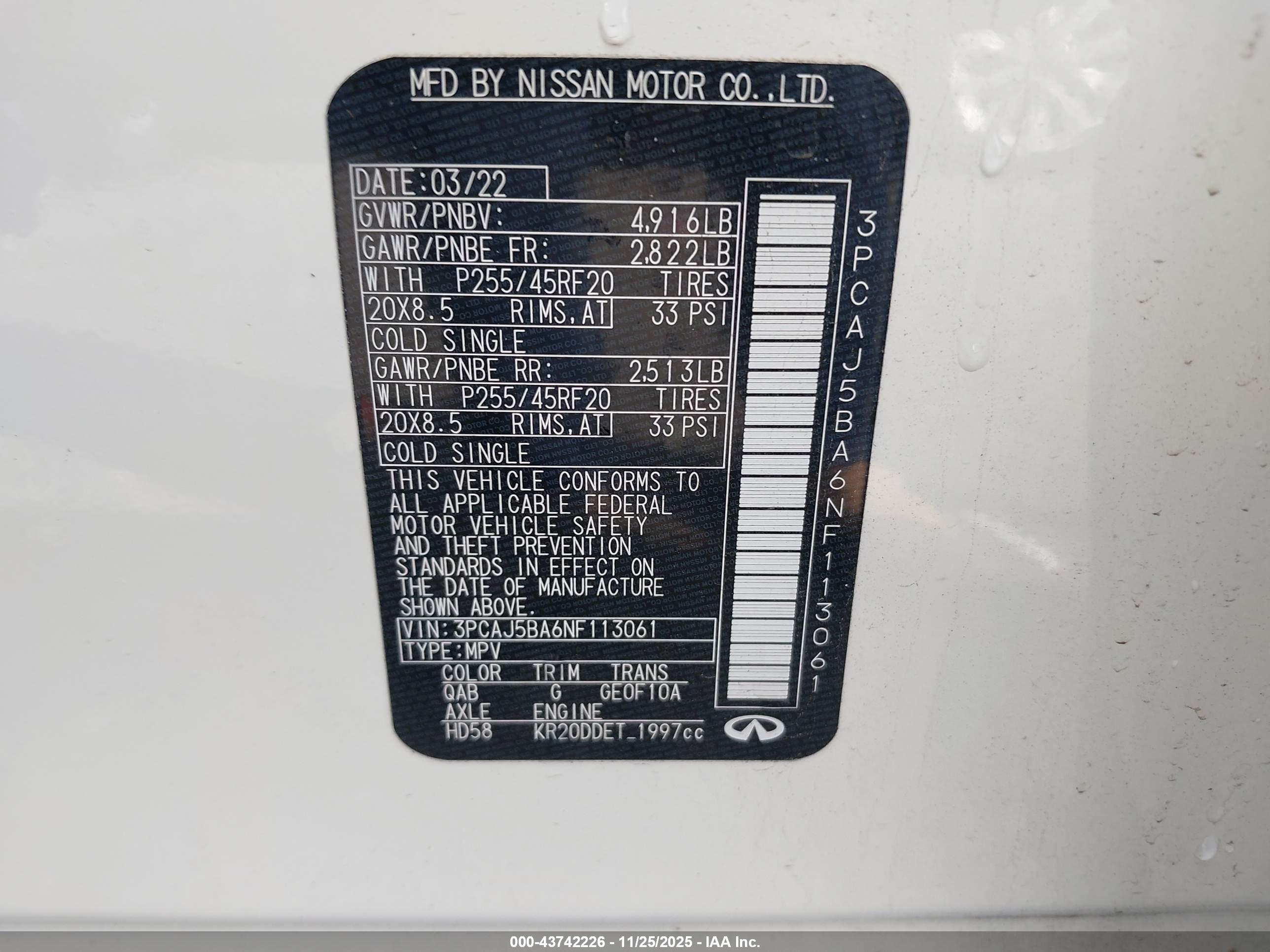 INFINITI QX50 image 9