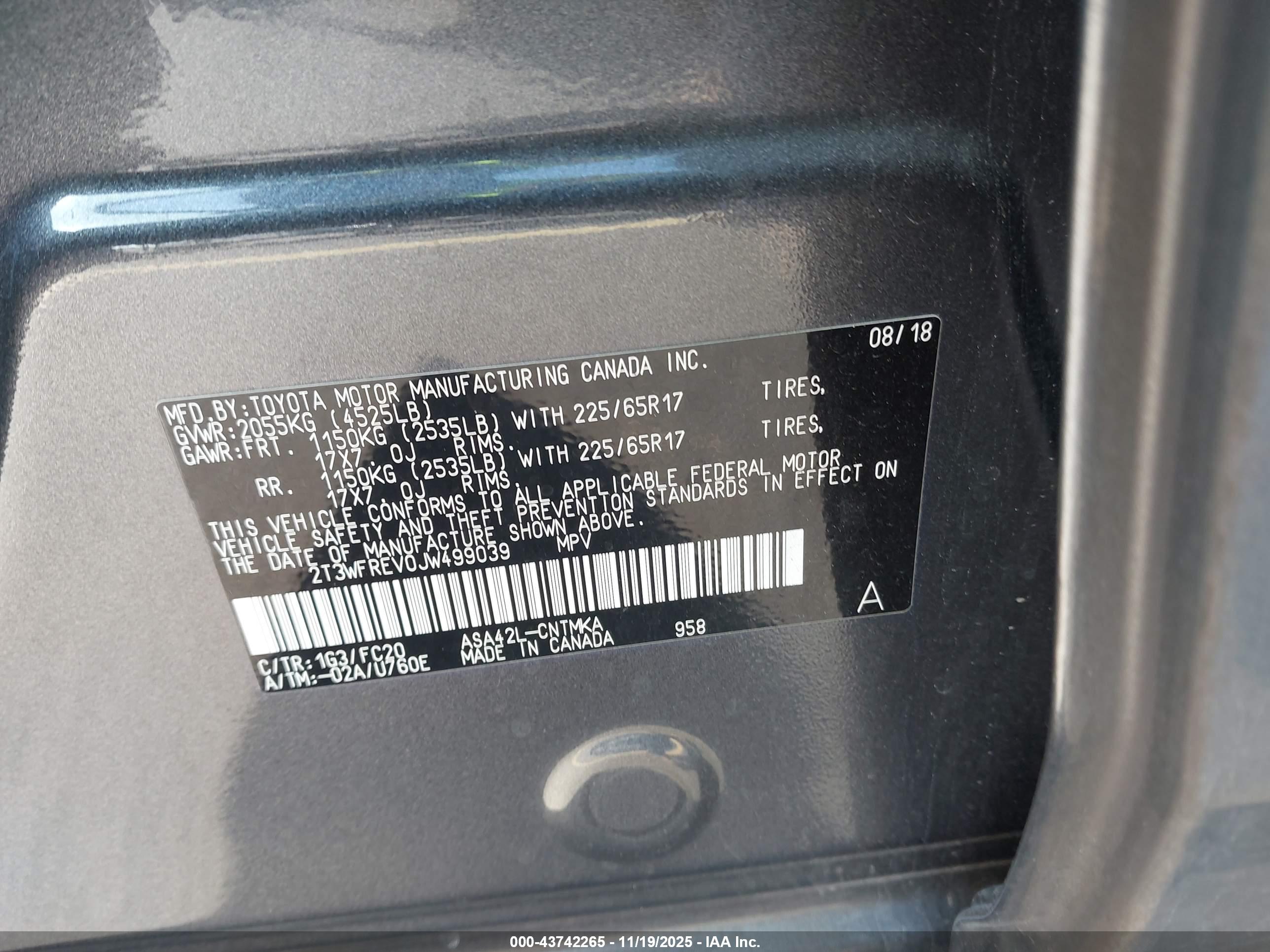 TOYOTA RAV4 image 9