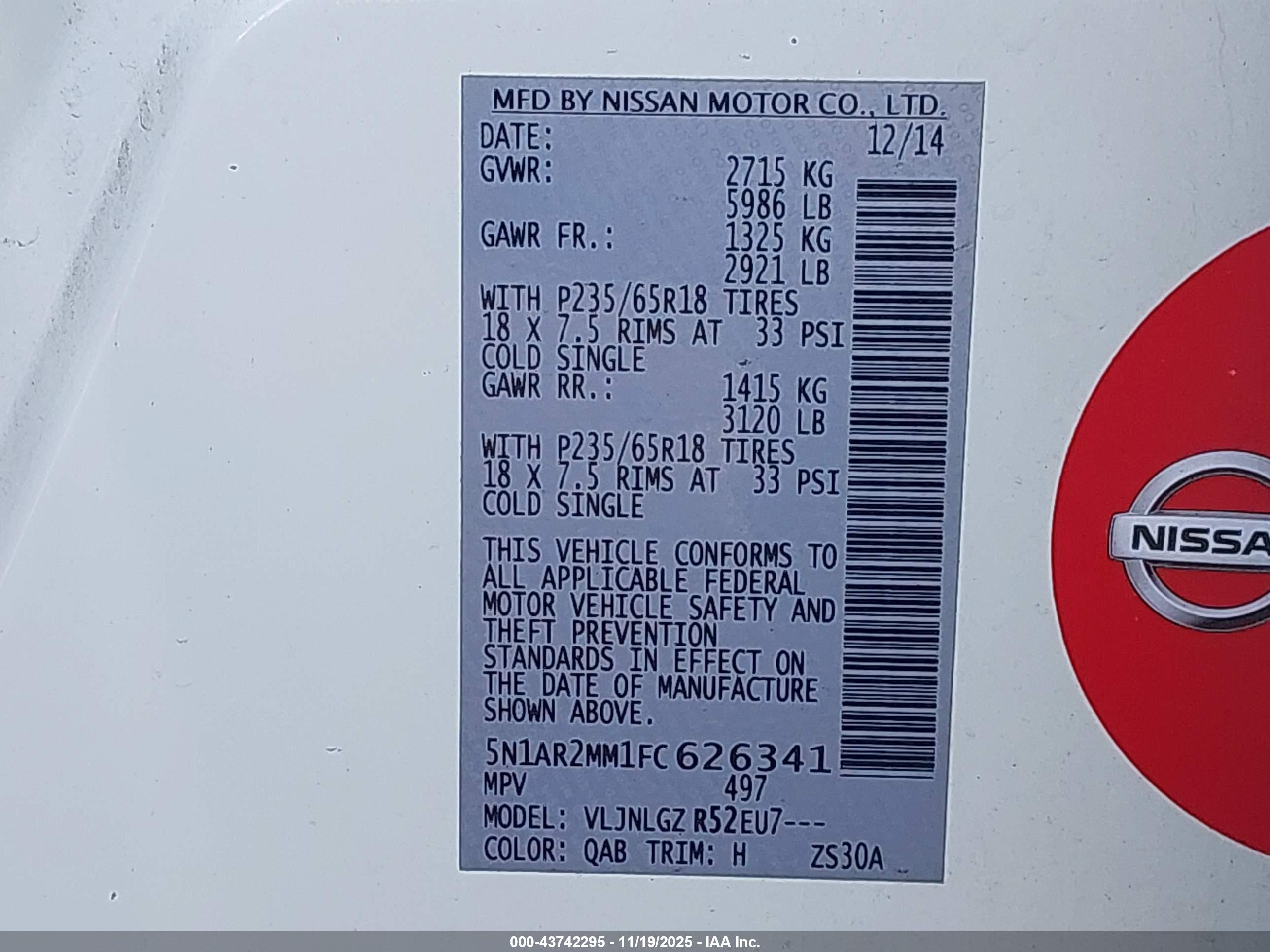 NISSAN PATHFINDER image 9