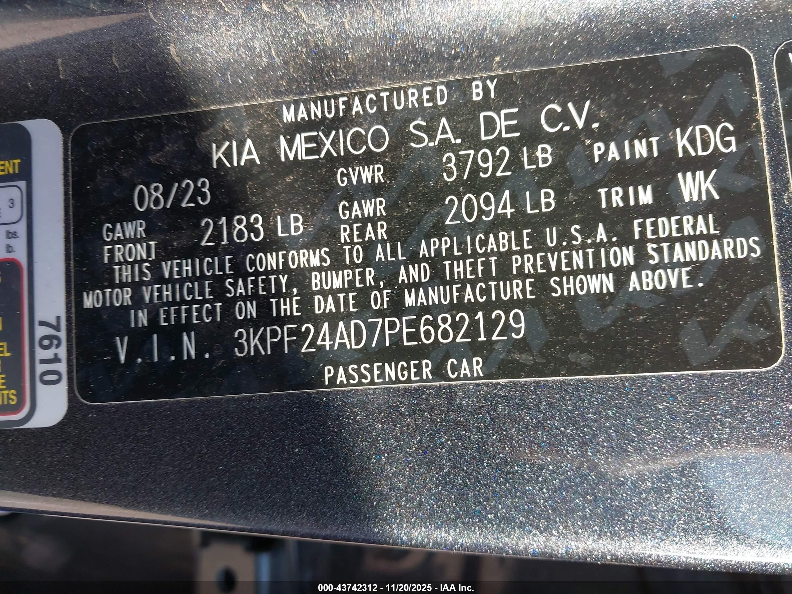 KIA FORTE image 9