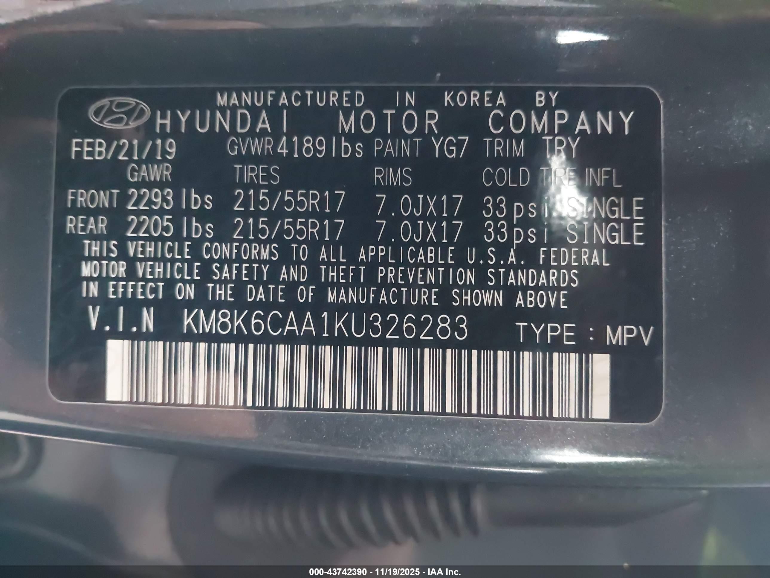HYUNDAI KONA image 9