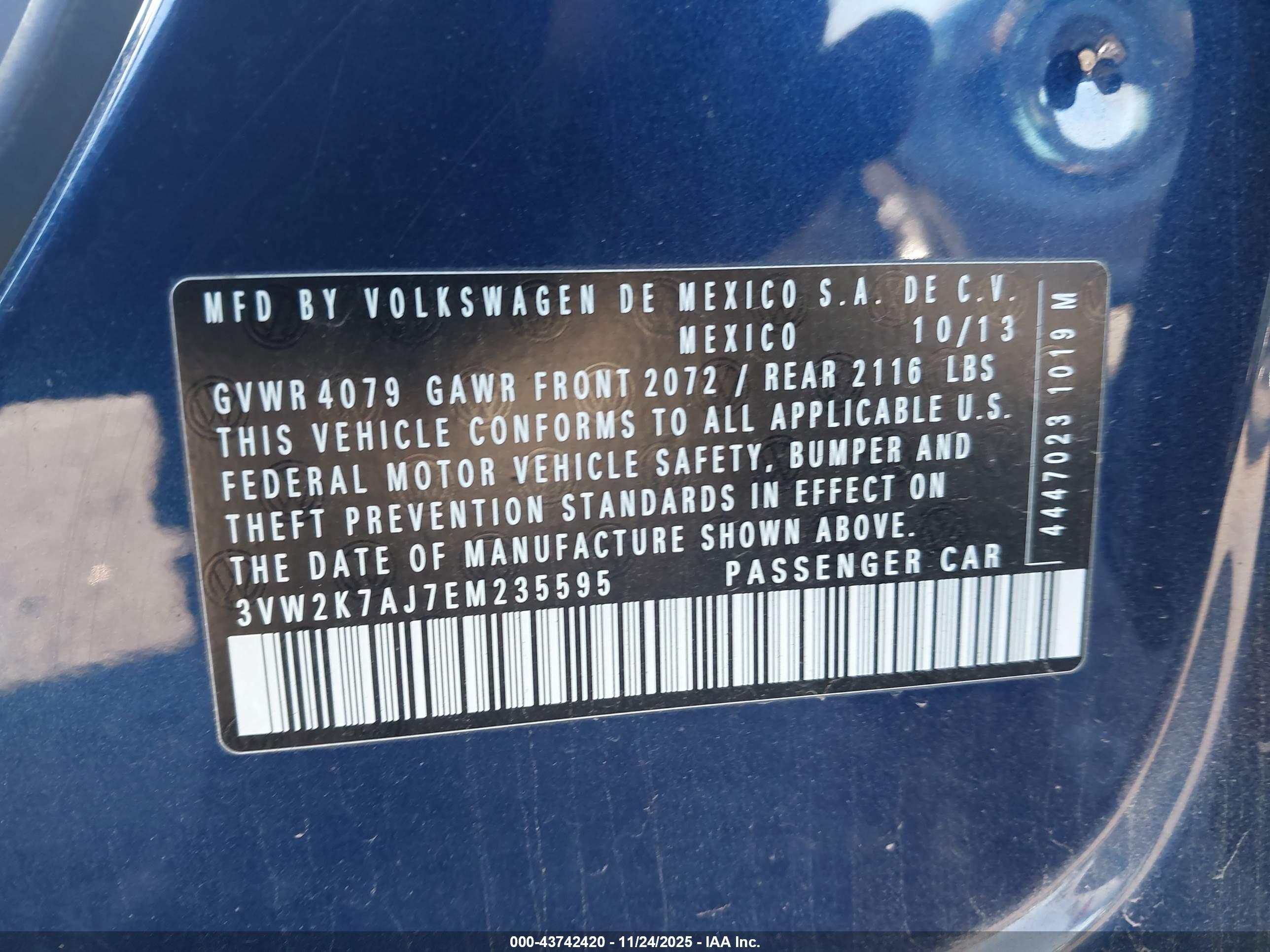 VOLKSWAGEN JETTA image 9