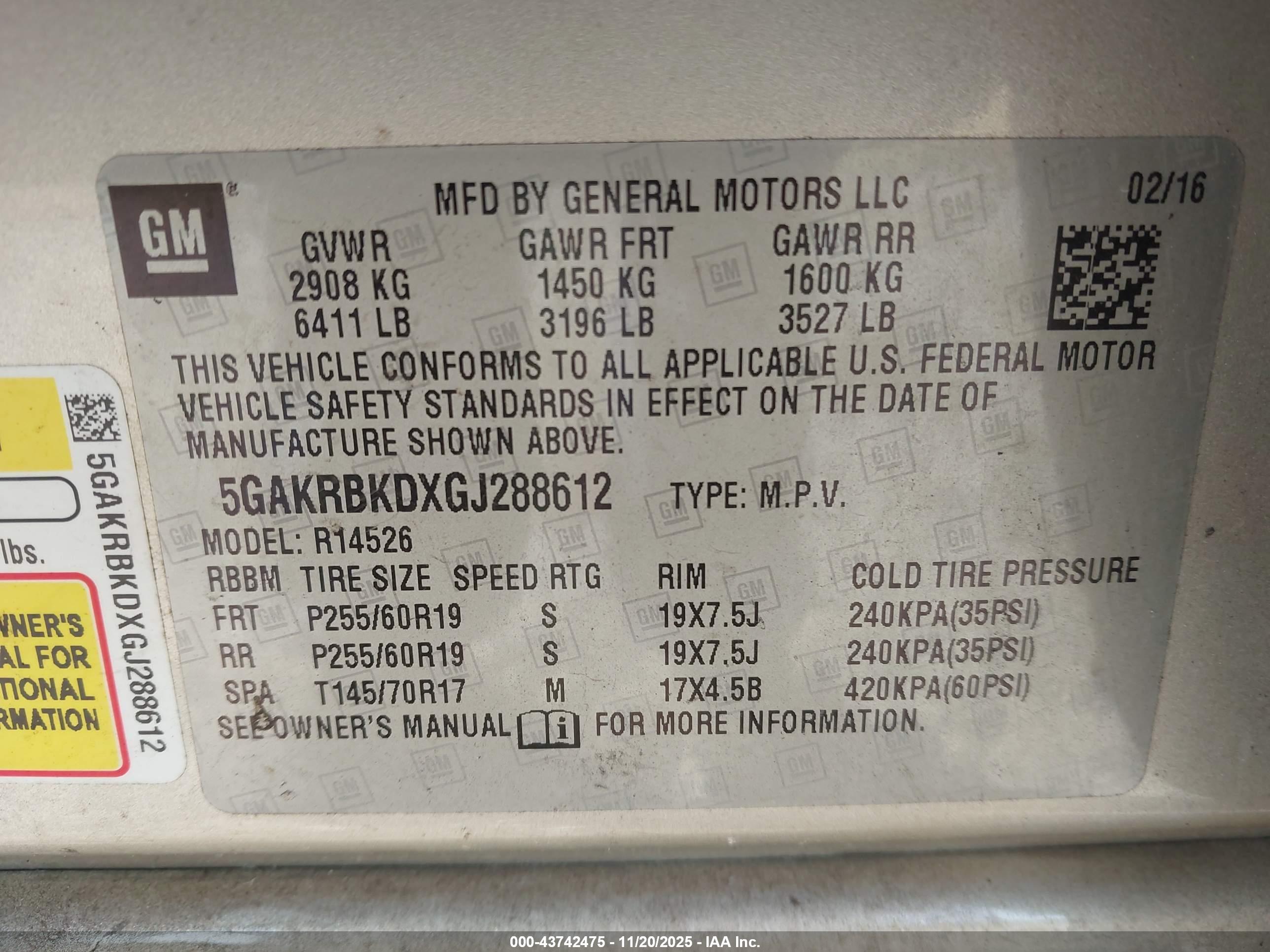 BUICK ENCLAVE image 9