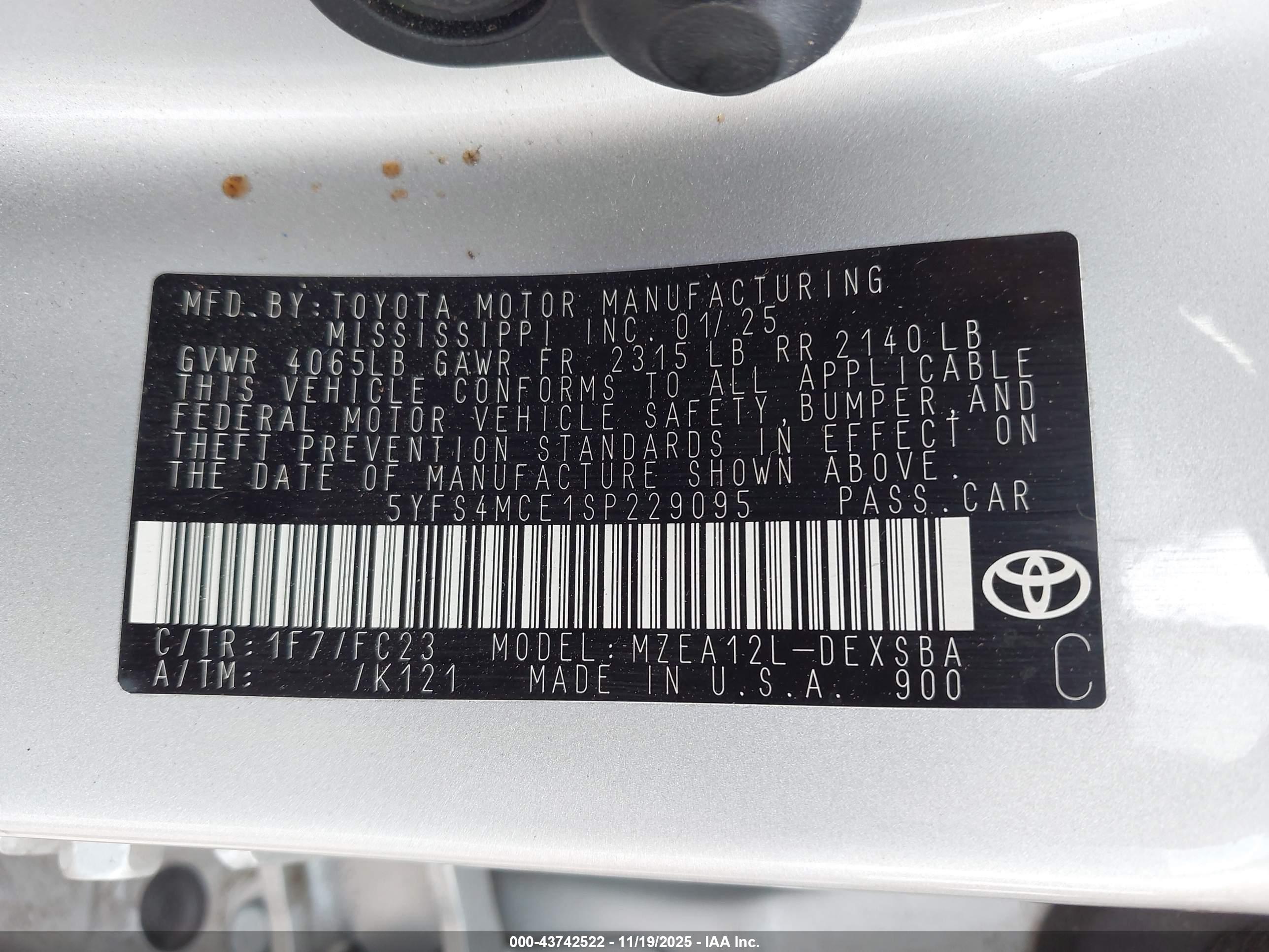 TOYOTA COROLLA image 9