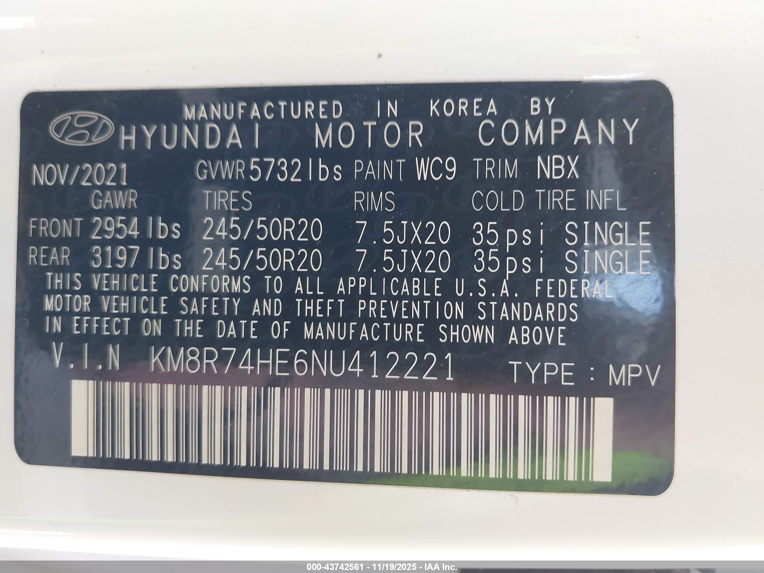 HYUNDAI PALISADE image 9