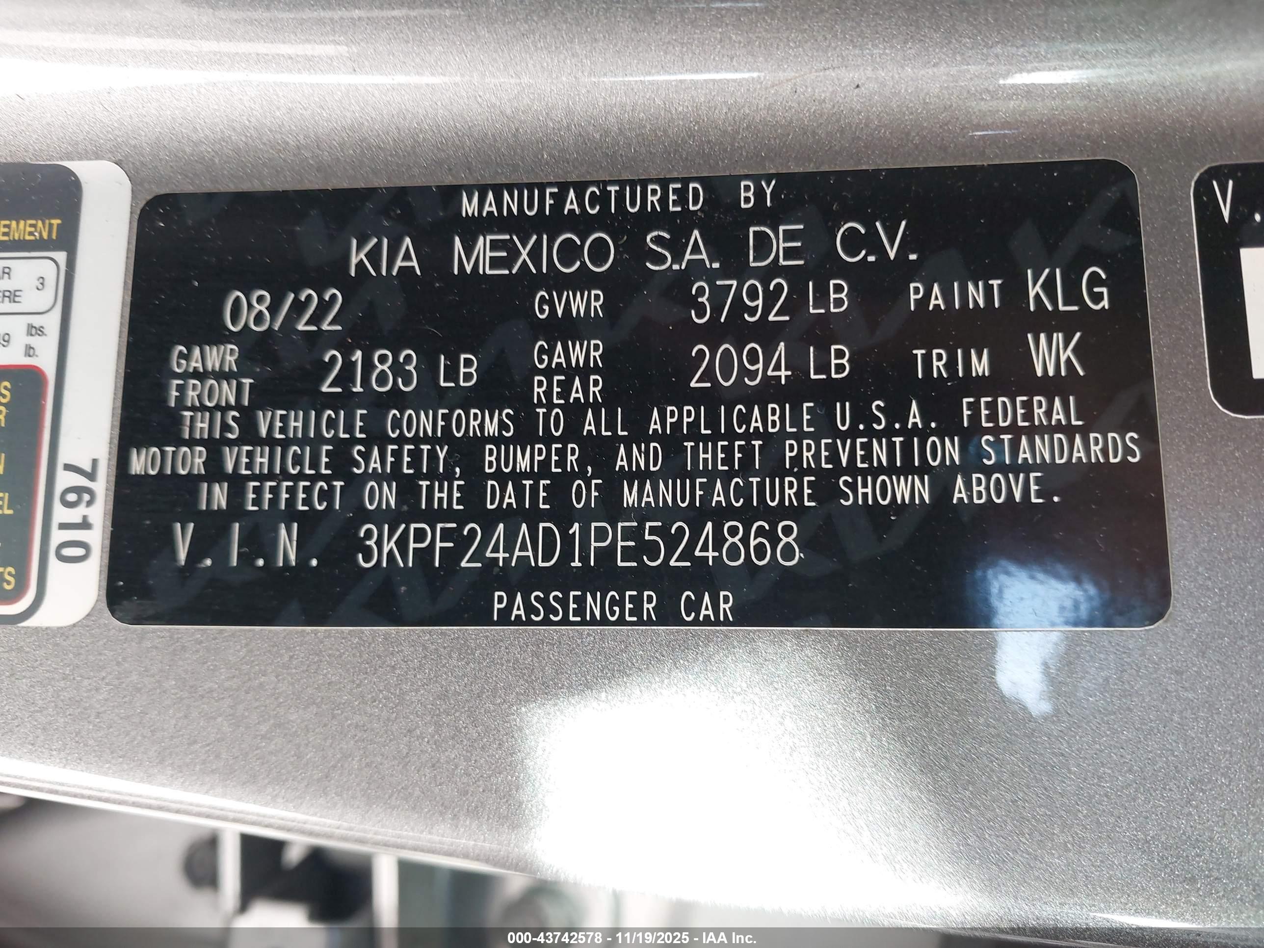 KIA FORTE image 9