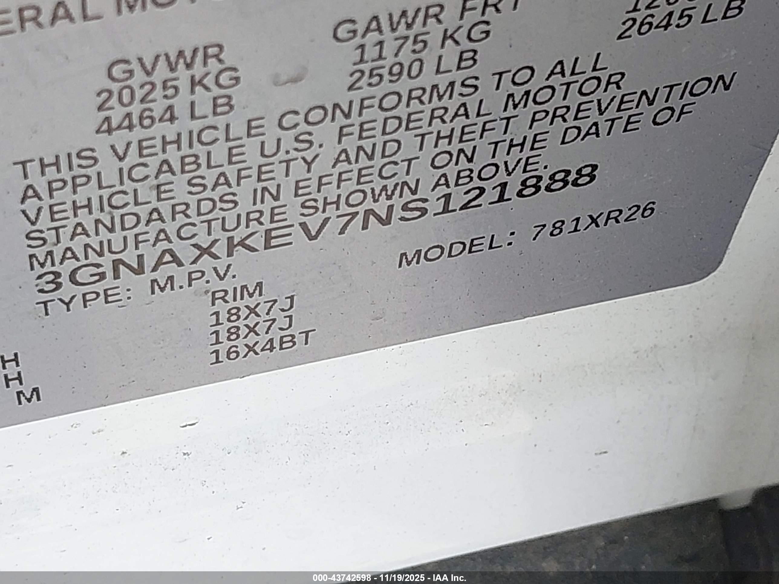CHEVROLET EQUINOX image 9