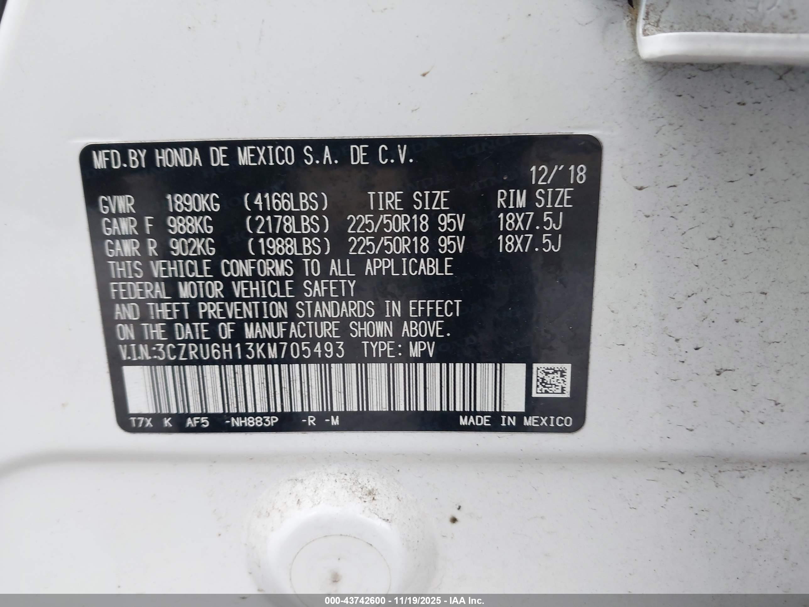 HONDA HR-V image 9