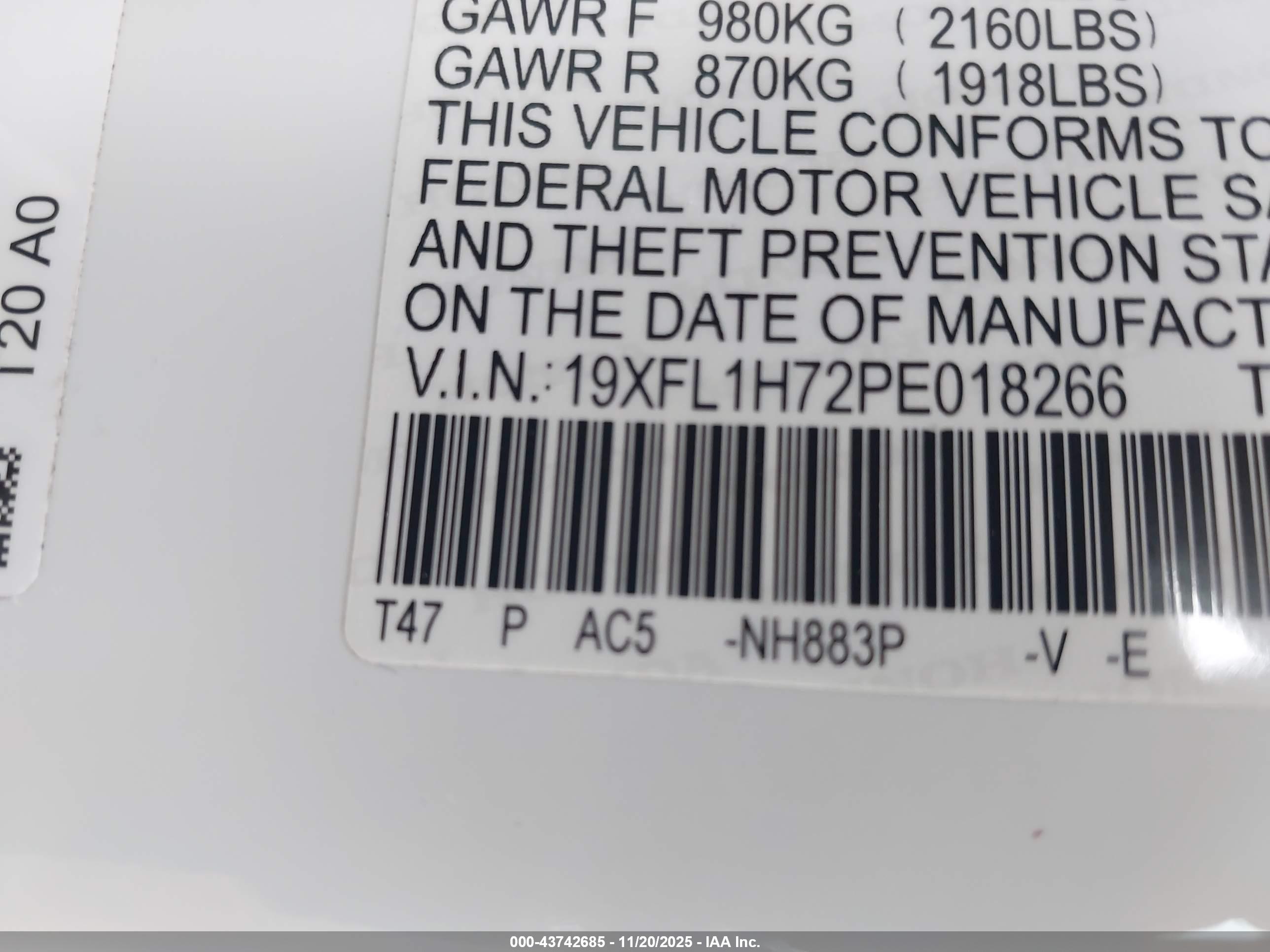 HONDA CIVIC image 9