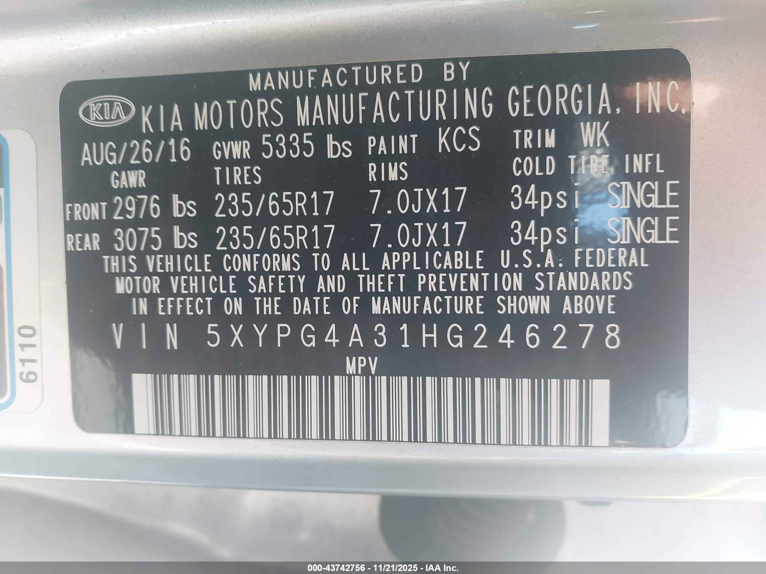 KIA SORENTO image 9