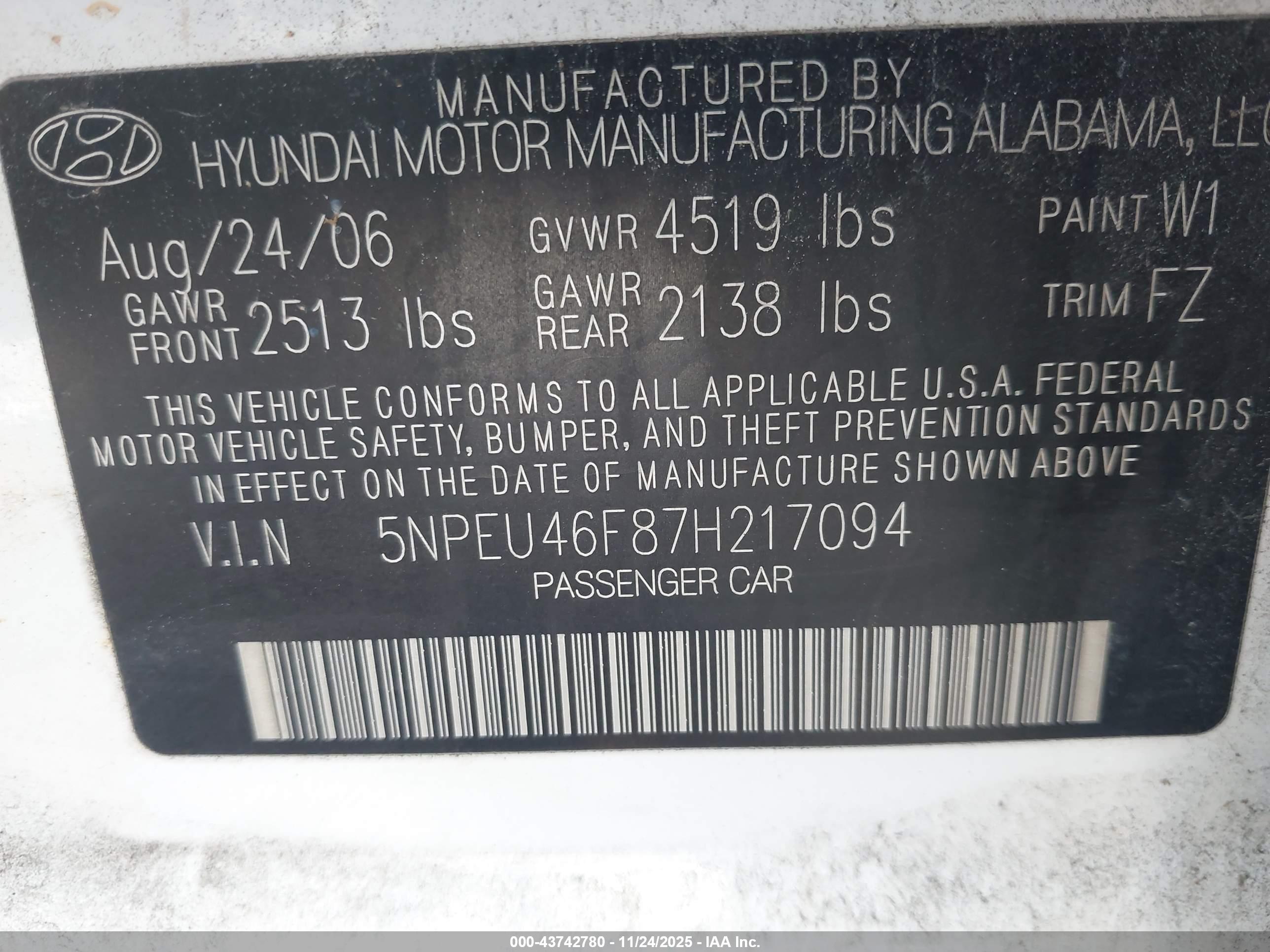 HYUNDAI SONATA image 9