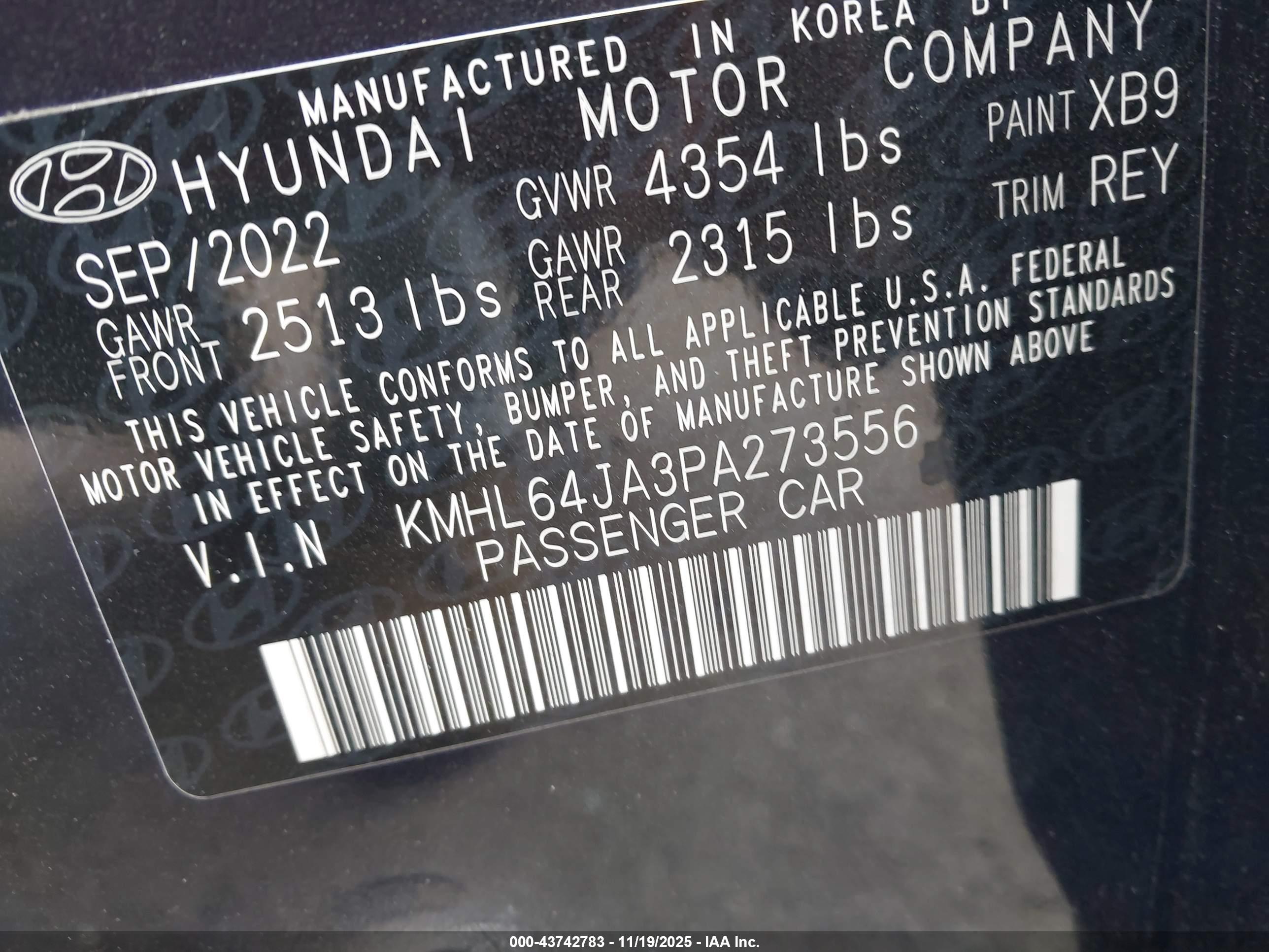 HYUNDAI SONATA image 9