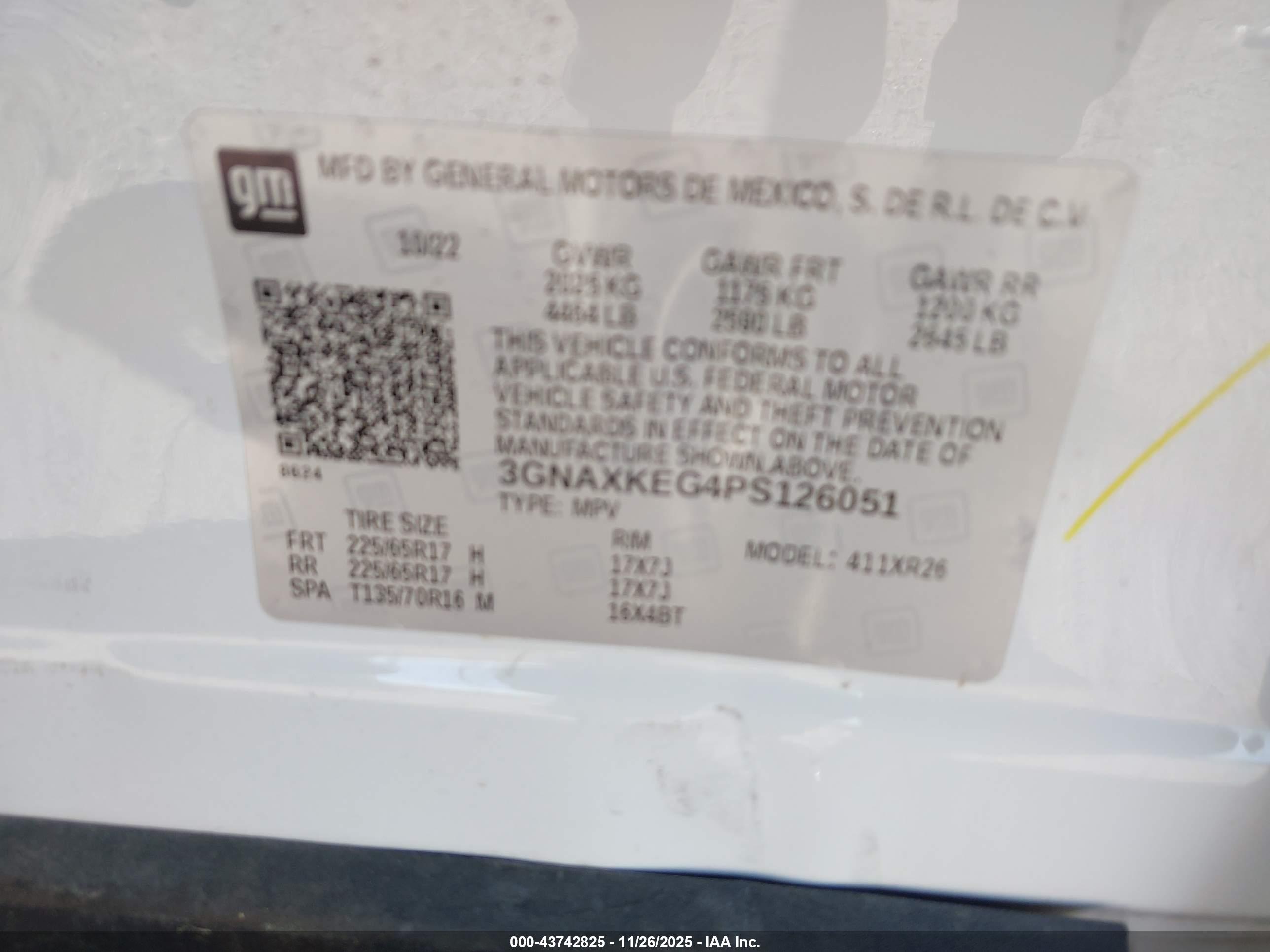 CHEVROLET EQUINOX image 9
