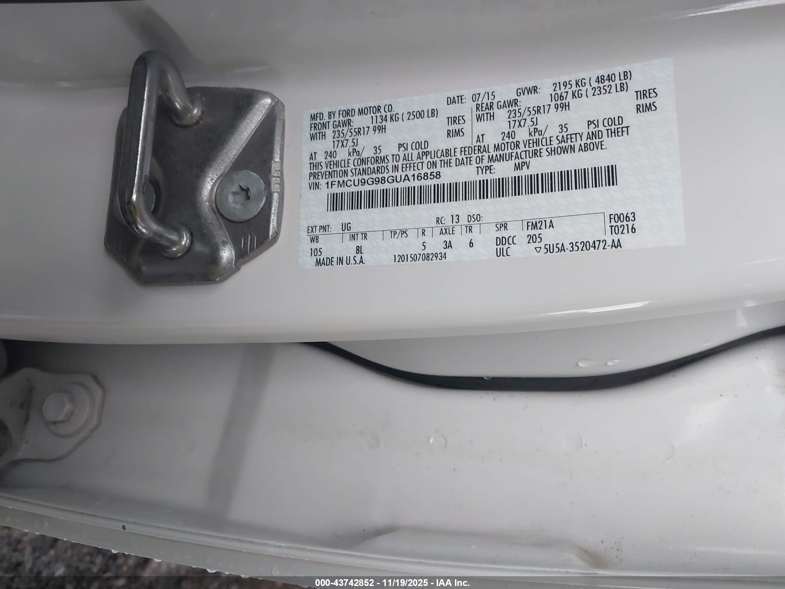 FORD ESCAPE image 9