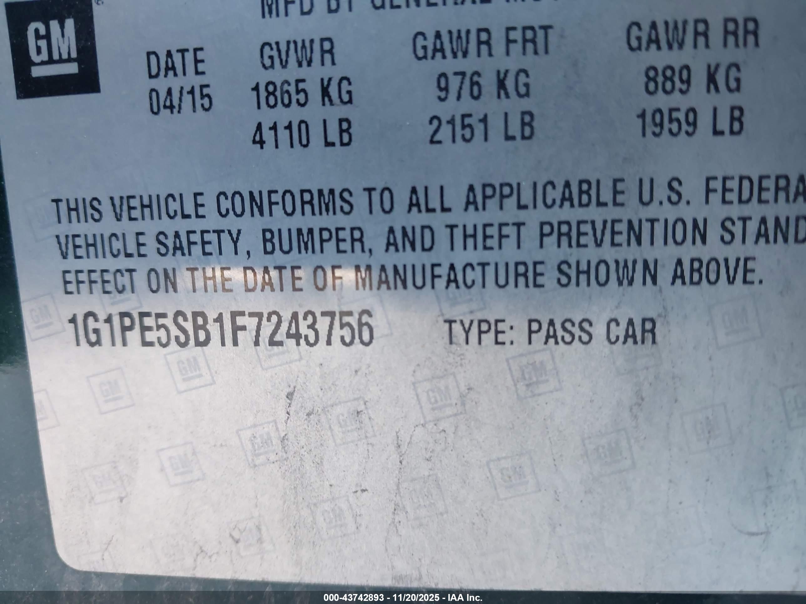 CHEVROLET CRUZE image 9