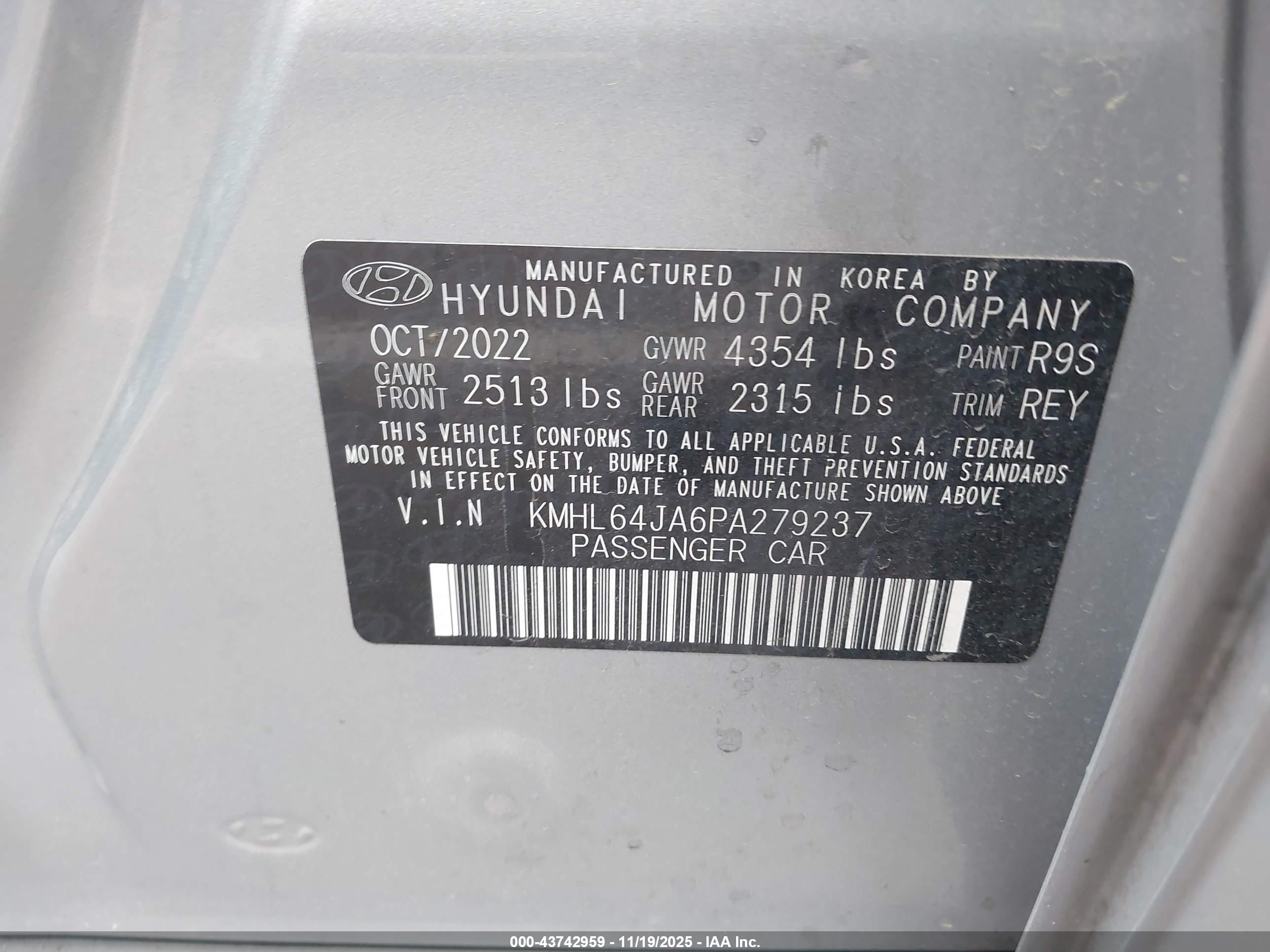 HYUNDAI SONATA image 9