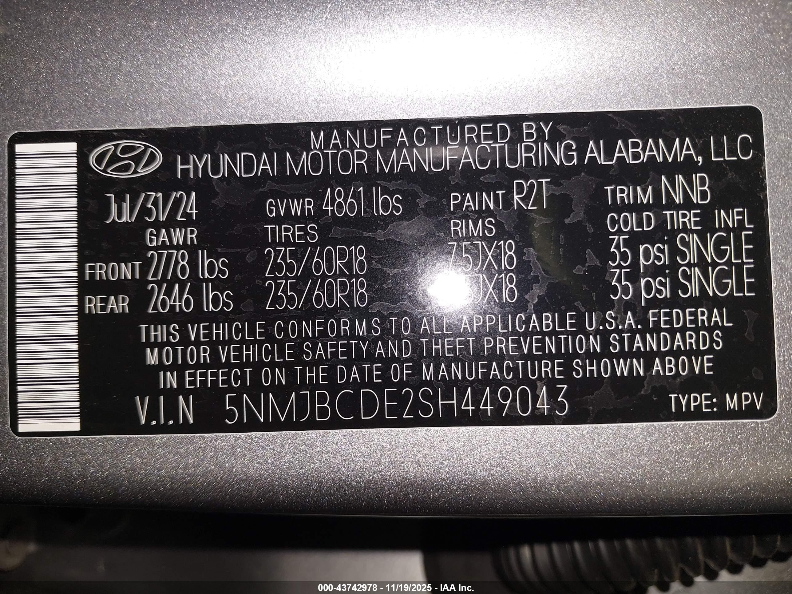 HYUNDAI TUCSON image 9