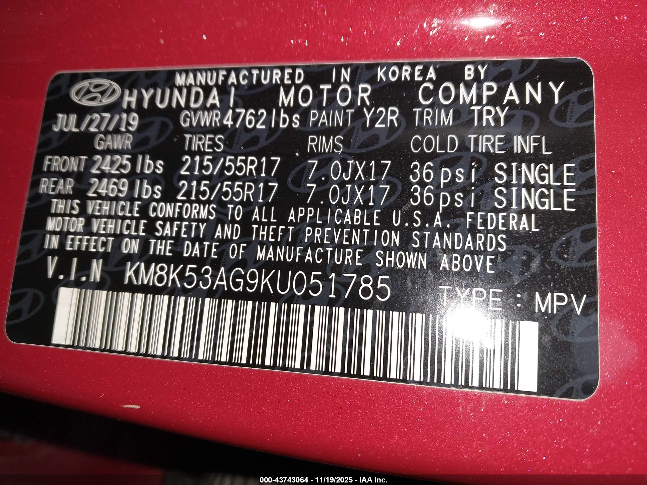 HYUNDAI KONA image 9