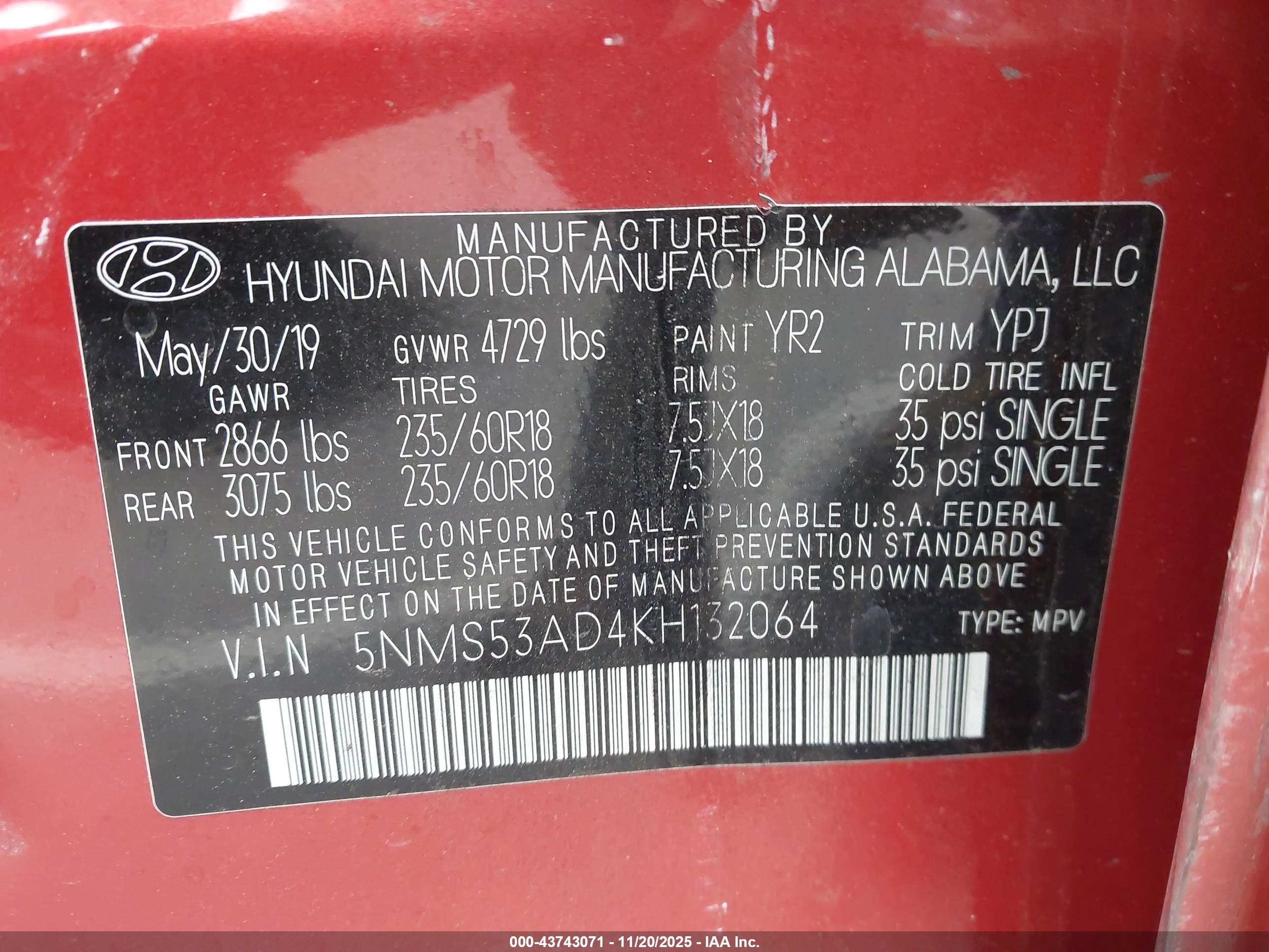 HYUNDAI SANTA image 9