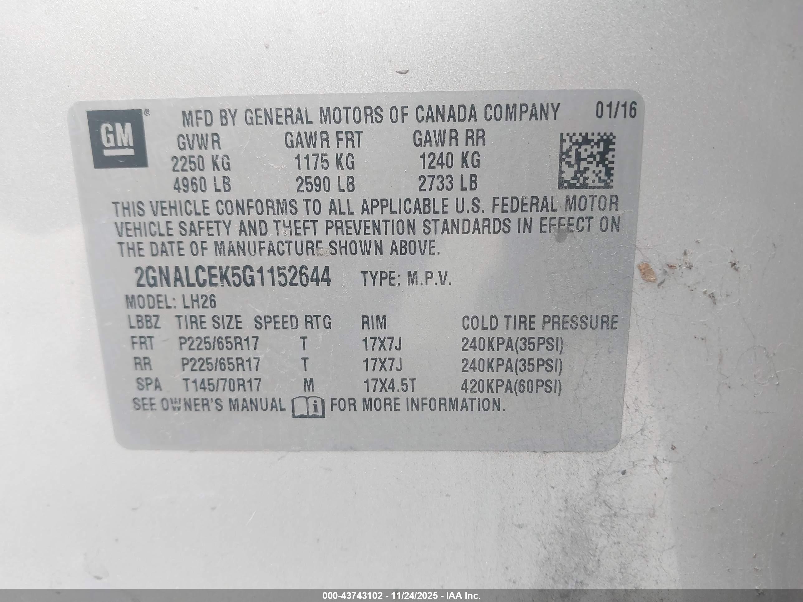 CHEVROLET EQUINOX image 9