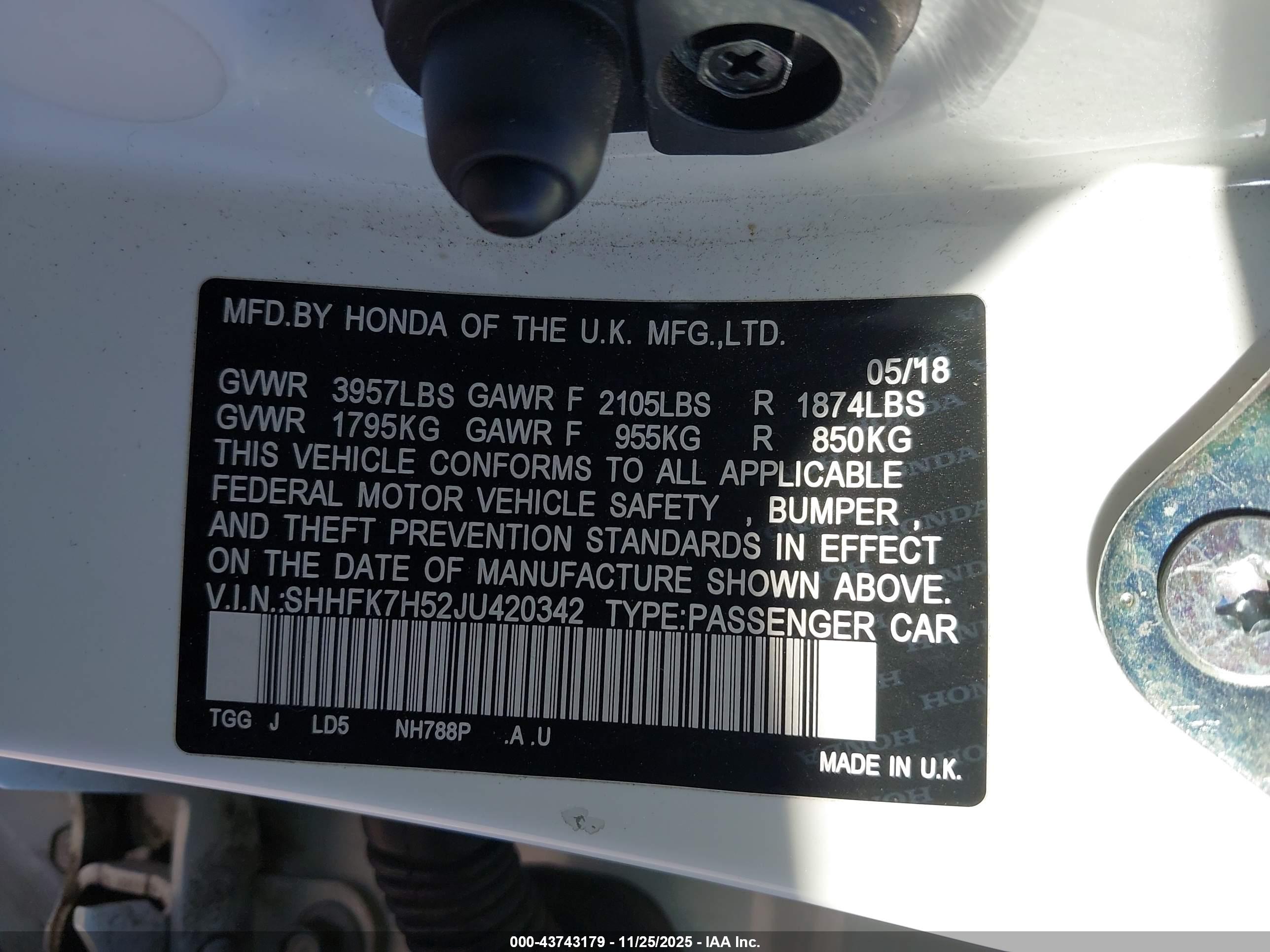 HONDA CIVIC image 9