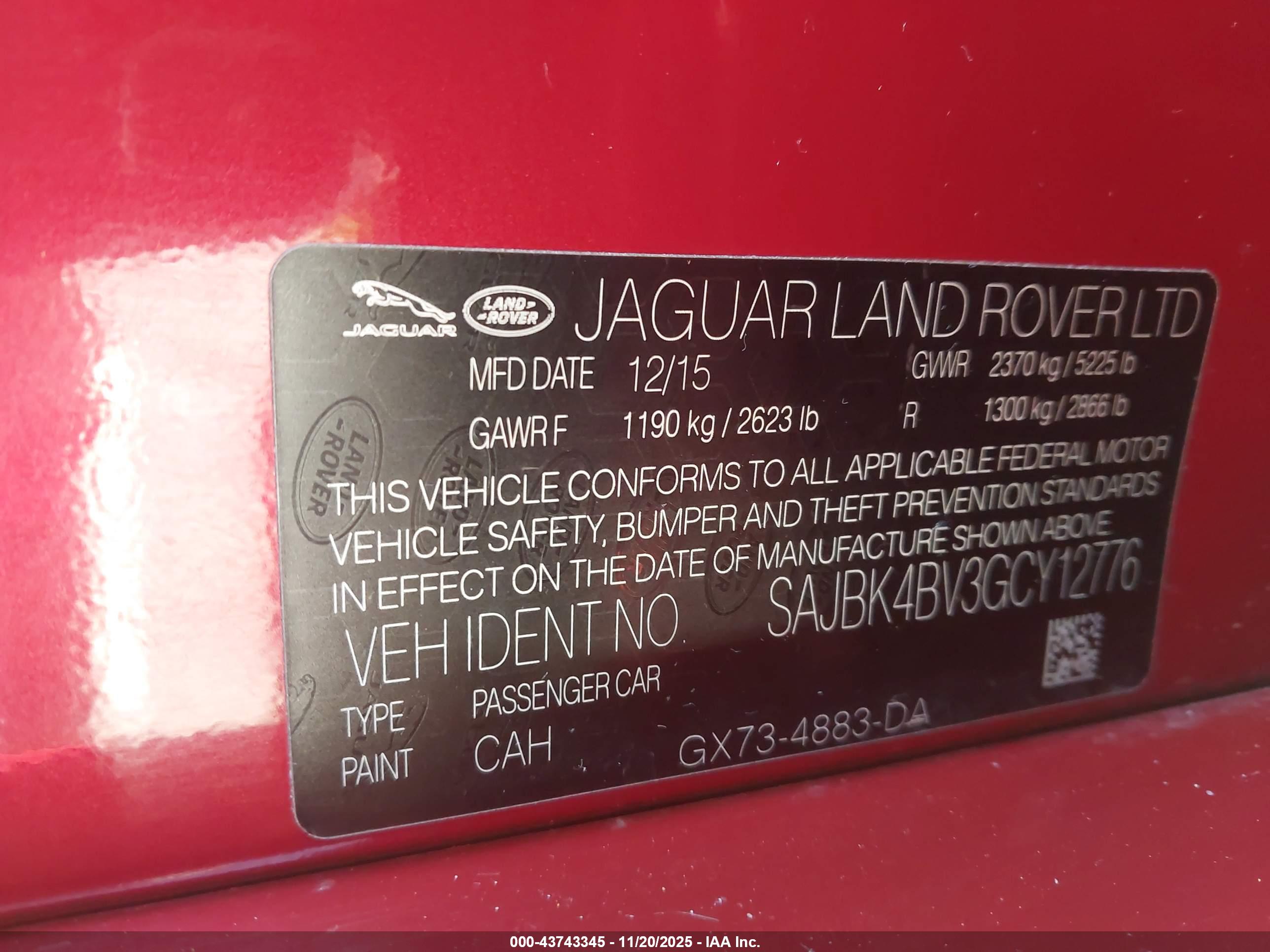 JAGUAR XF image 9