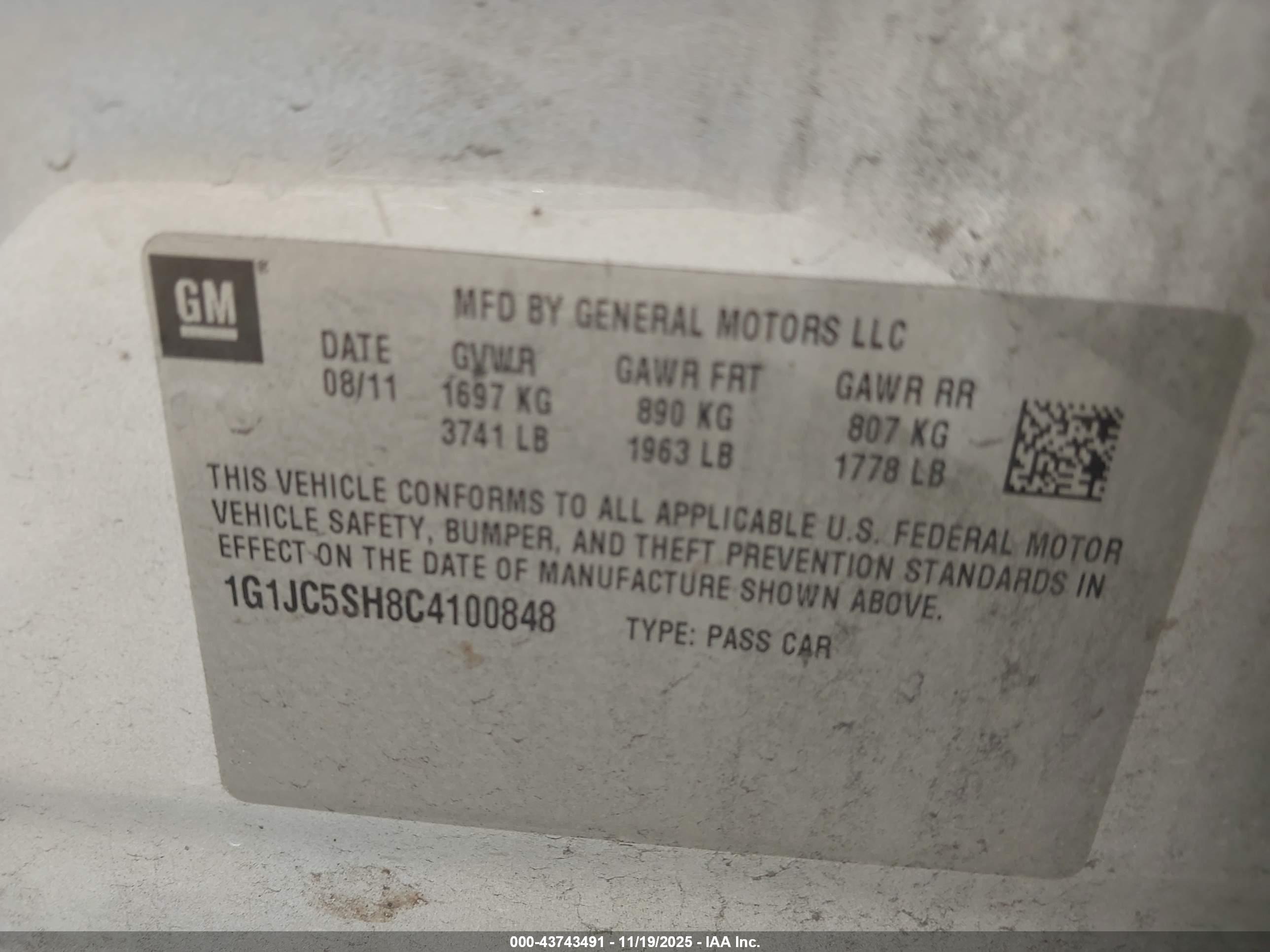 CHEVROLET SONIC image 9
