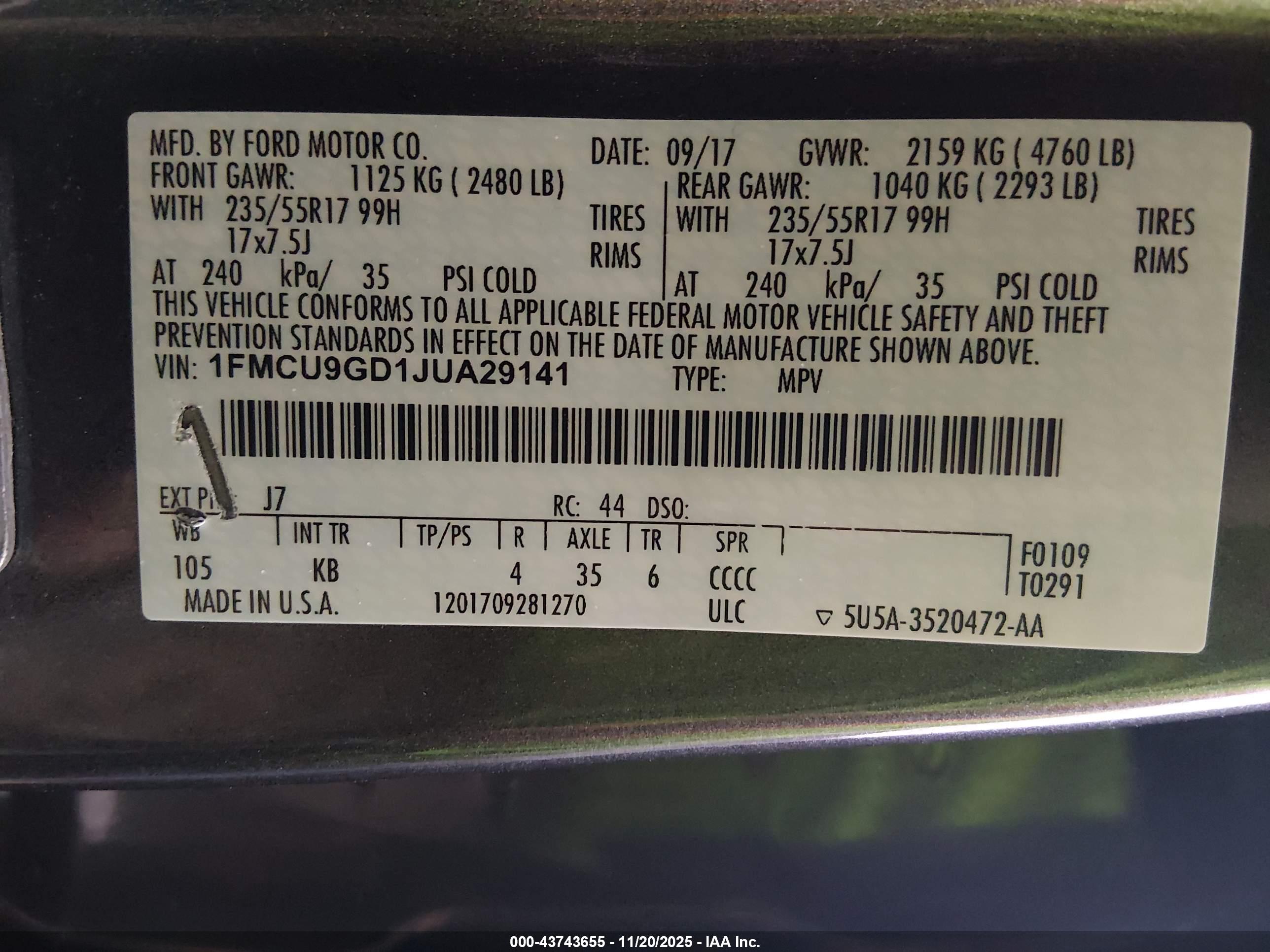 FORD ESCAPE image 9