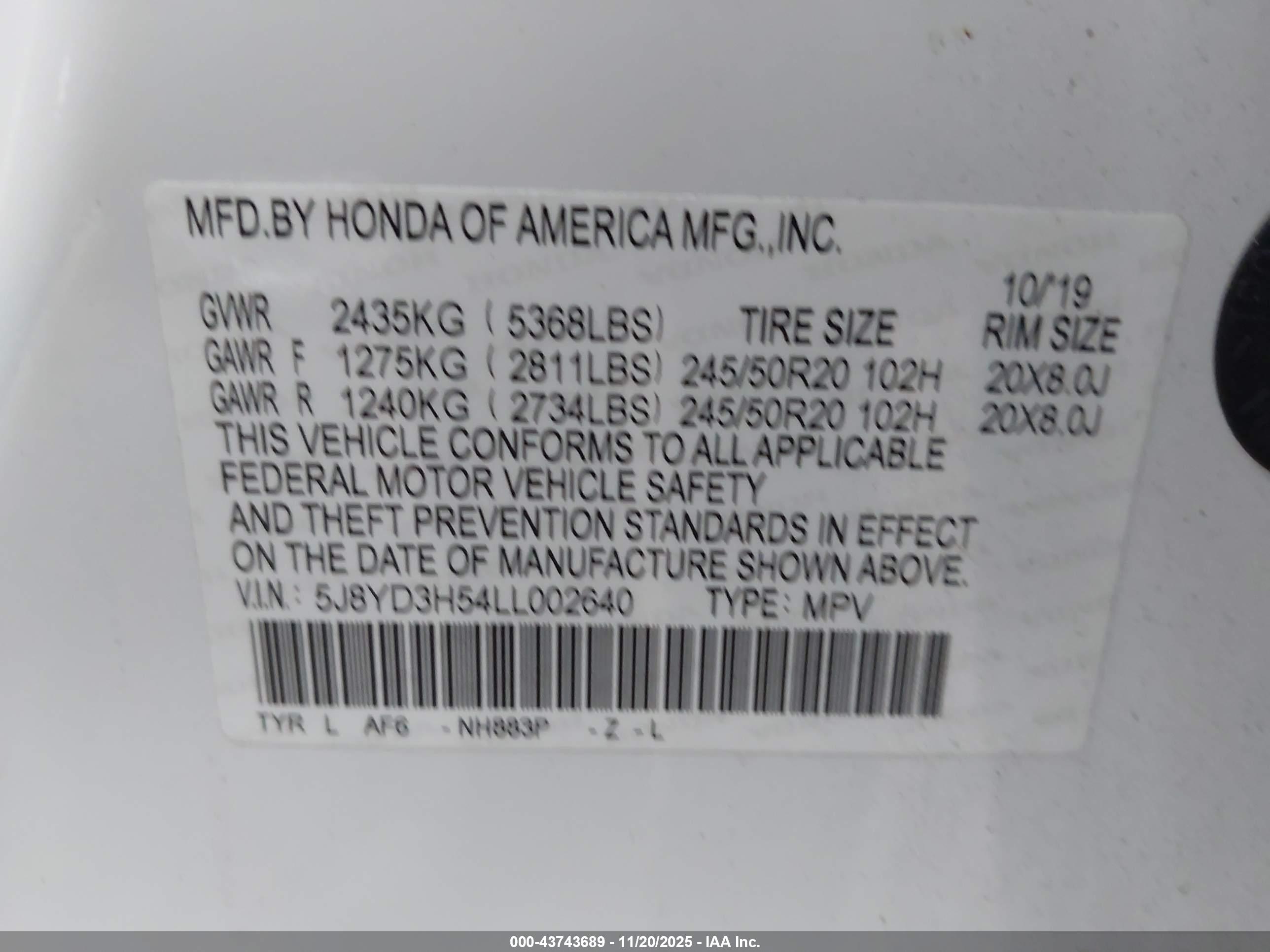 ACURA MDX image 9
