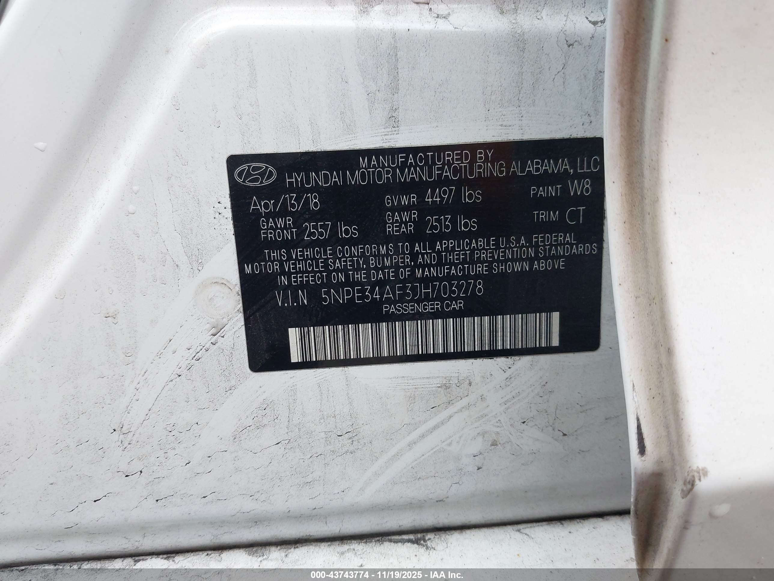 HYUNDAI SONATA image 9