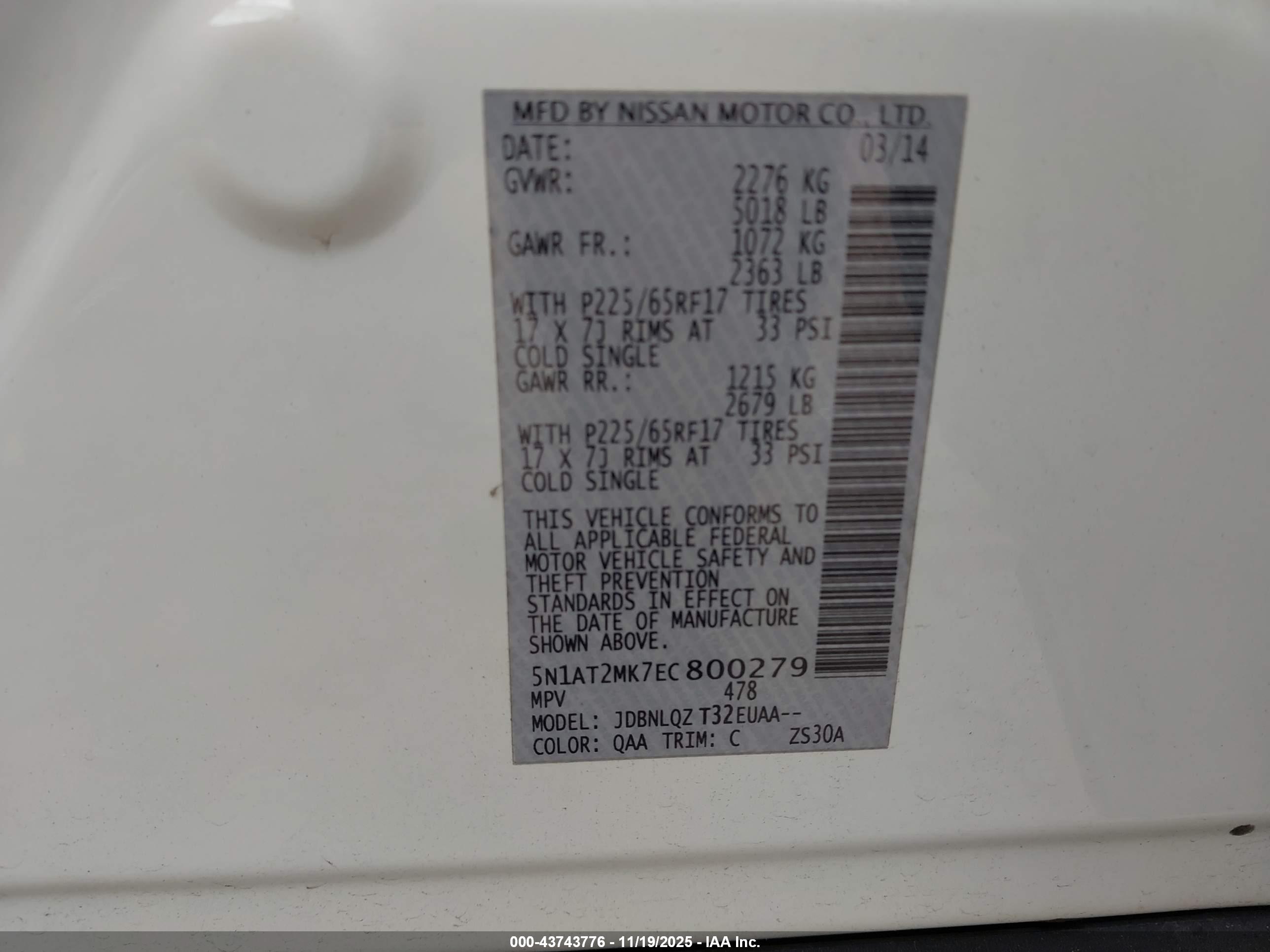 NISSAN ROGUE image 9