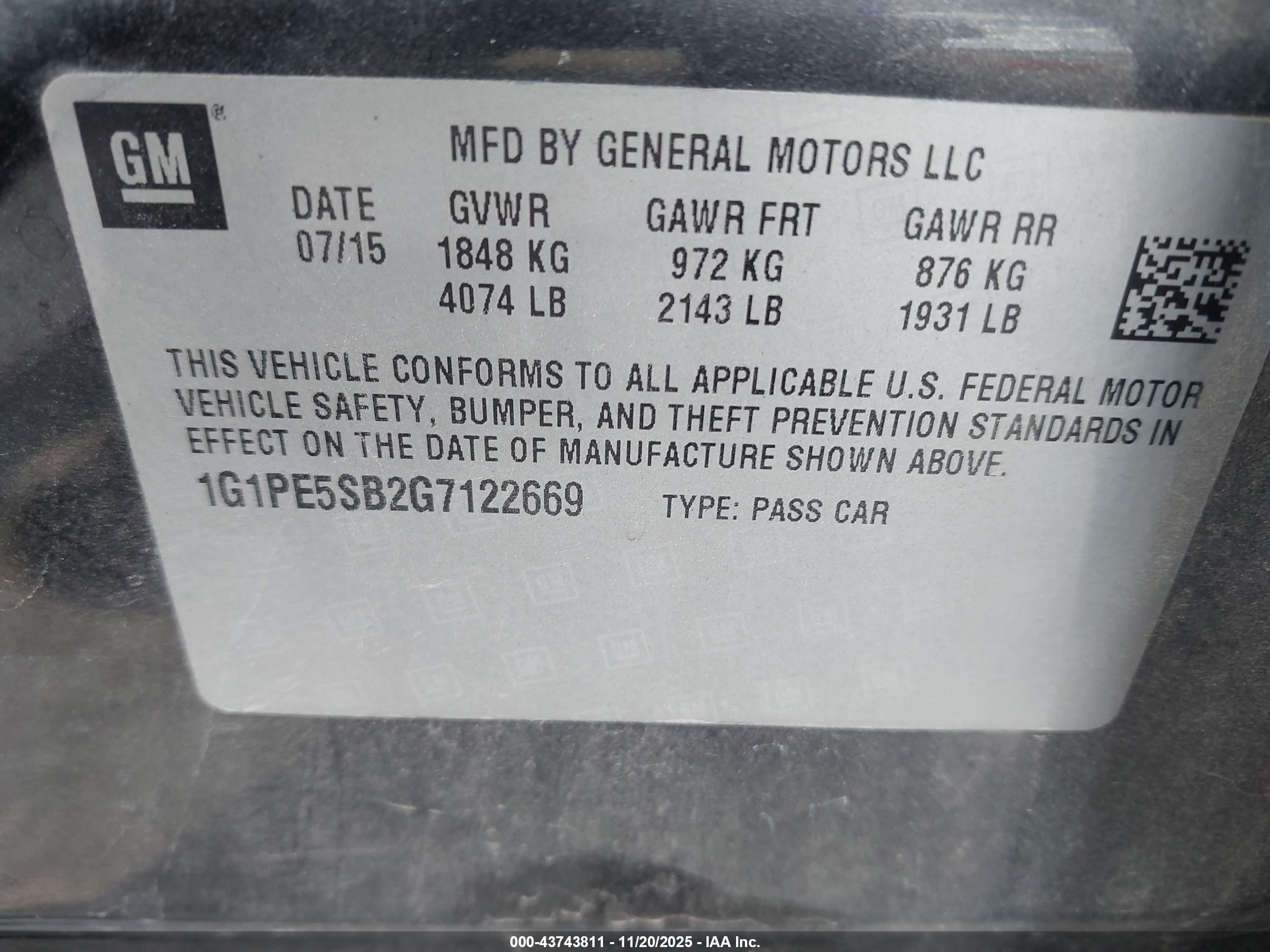 CHEVROLET CRUZE image 9