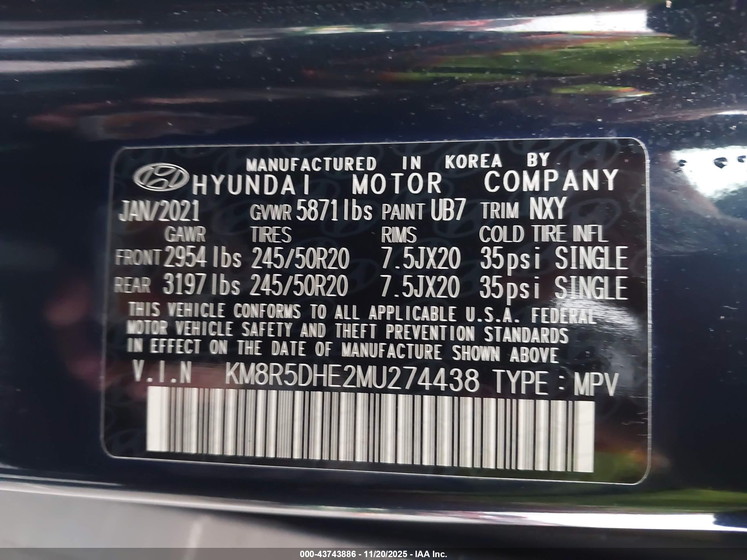 HYUNDAI PALISADE image 9