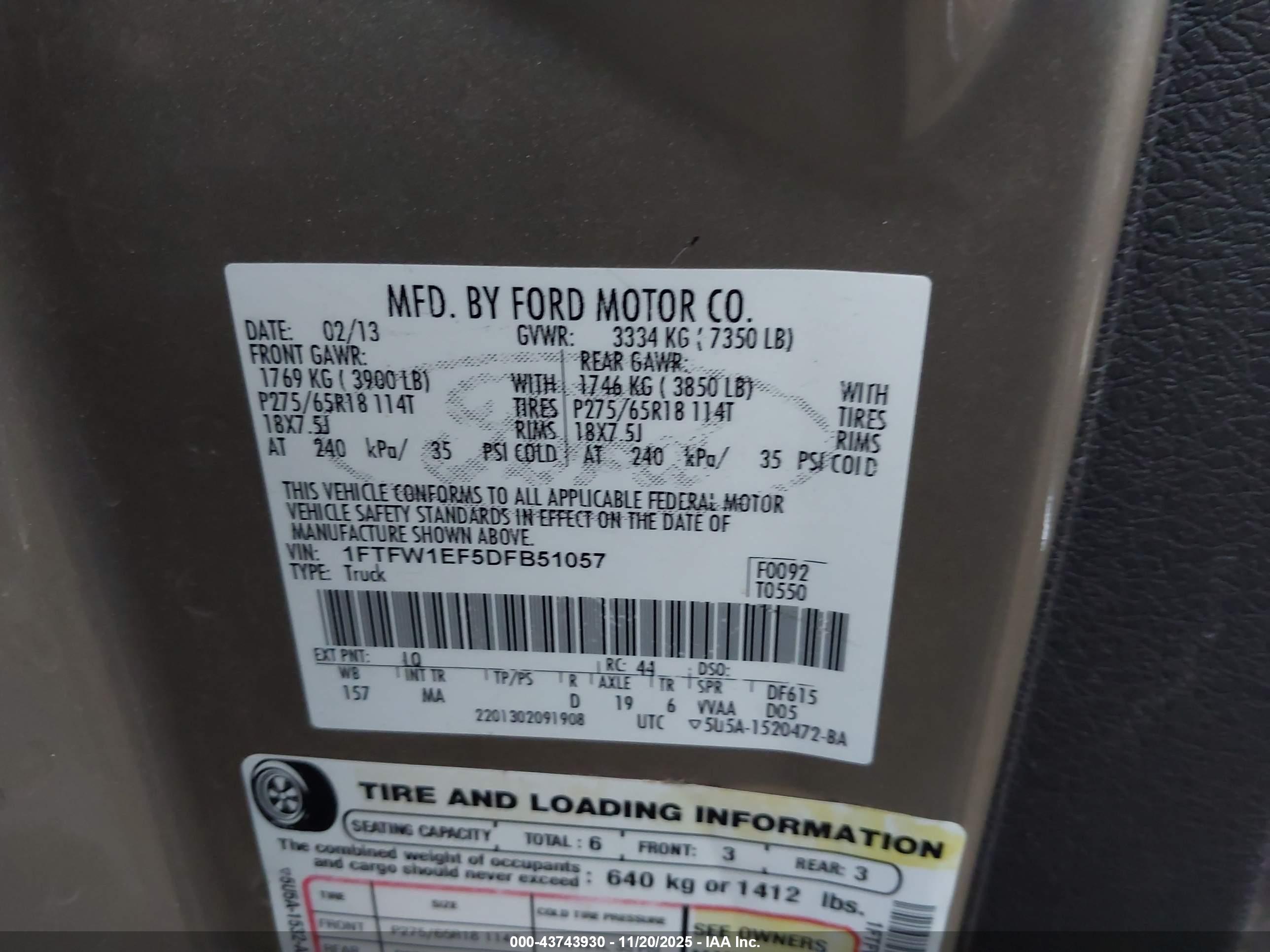 FORD F-150 image 9