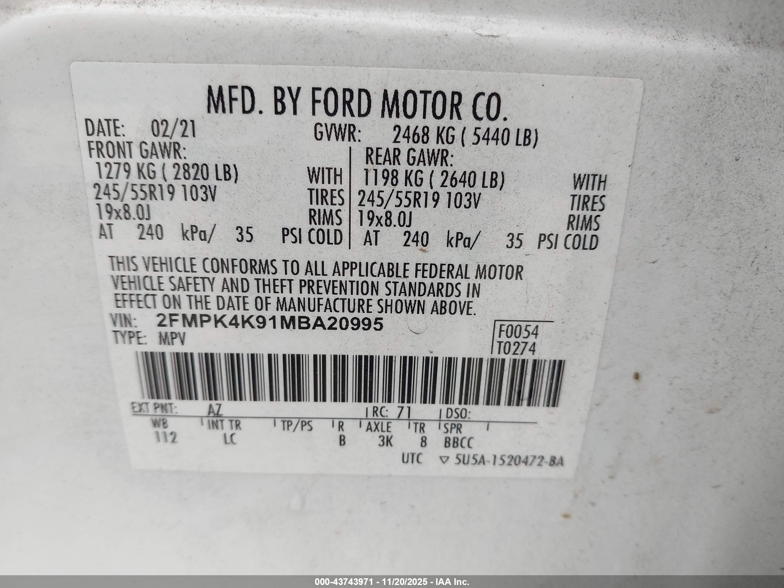 FORD EDGE image 9