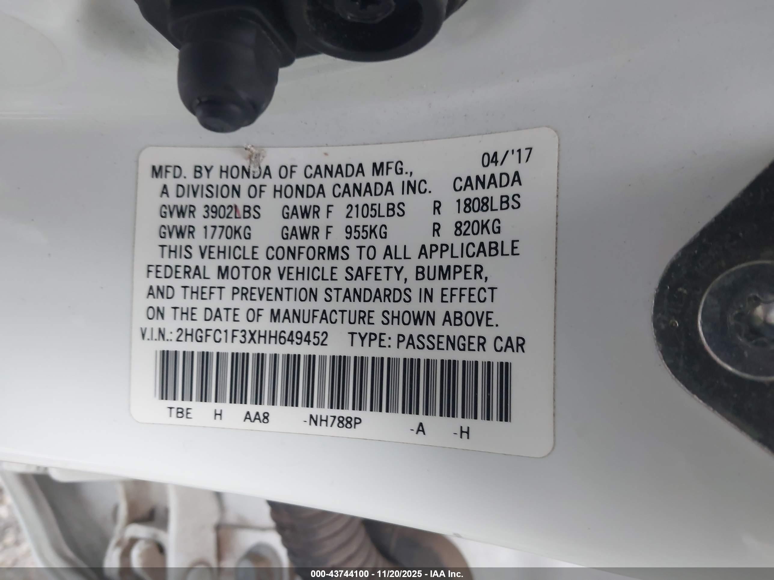 HONDA CIVIC image 9