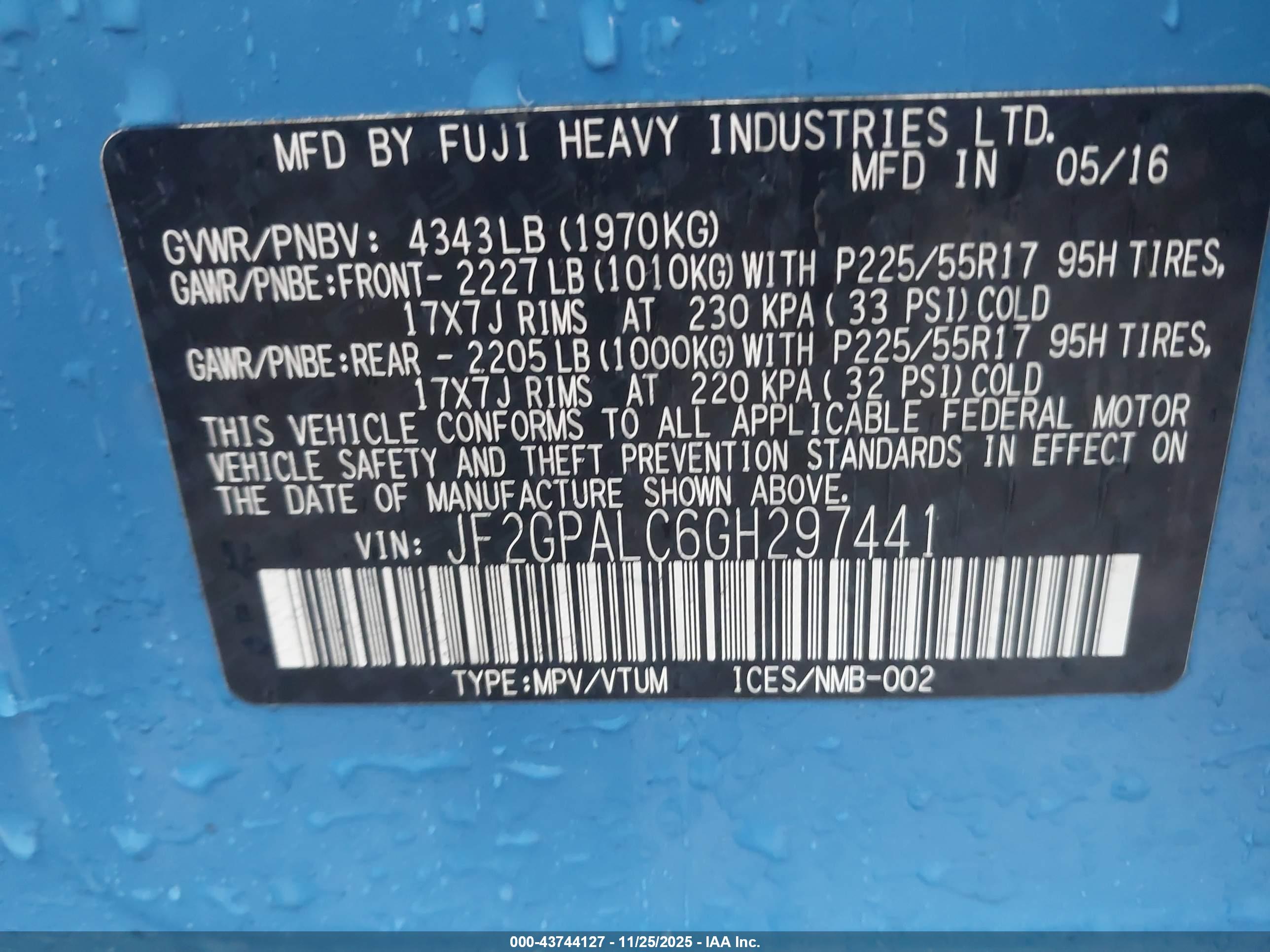SUBARU CROSSTREK image 9