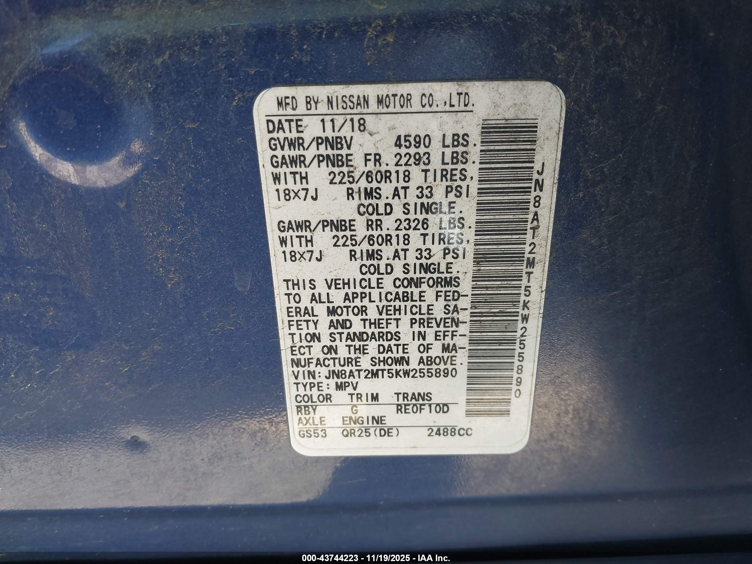 NISSAN ROGUE image 9