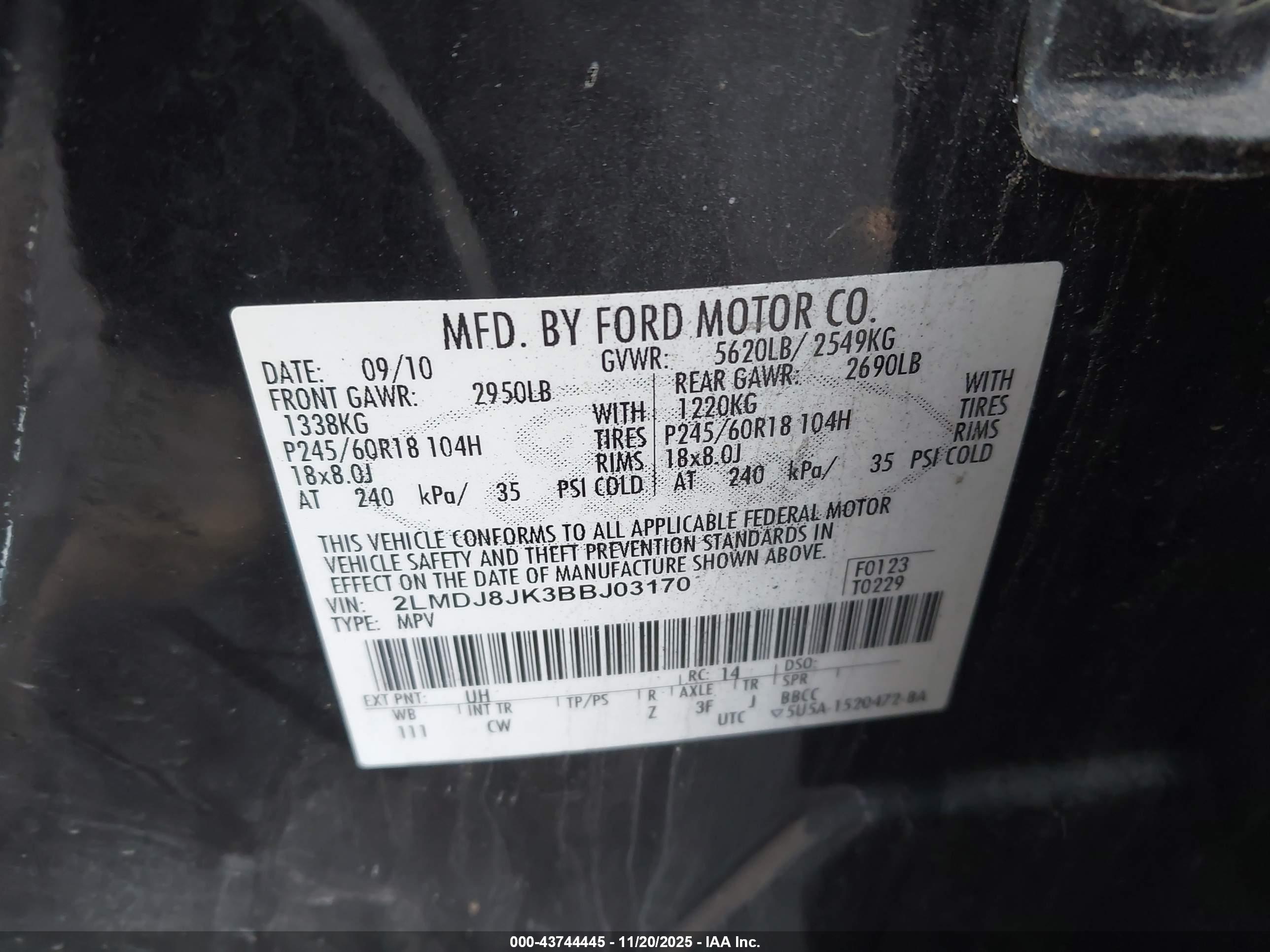 LINCOLN MKX image 9