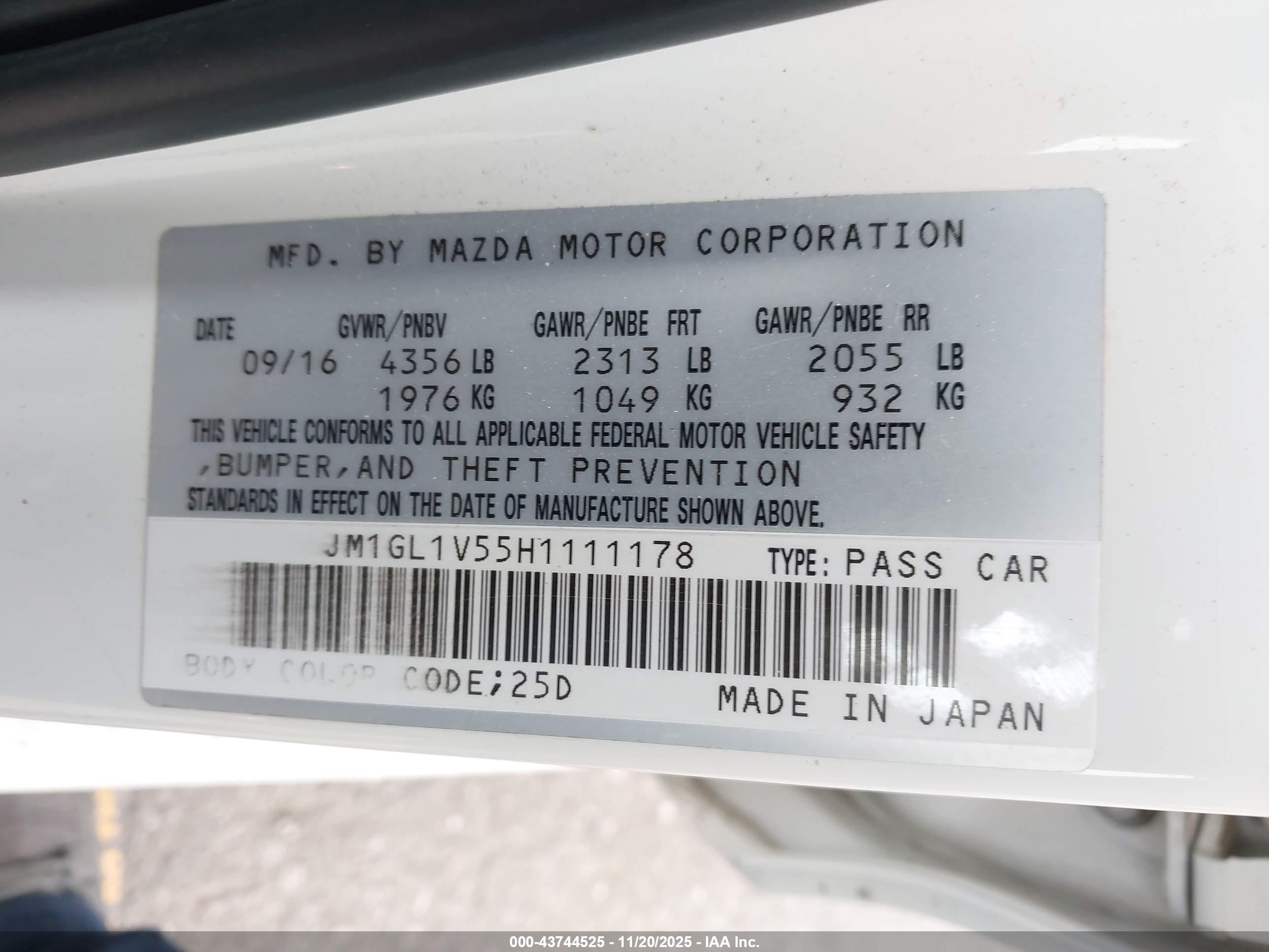 MAZDA MAZDA6 image 9